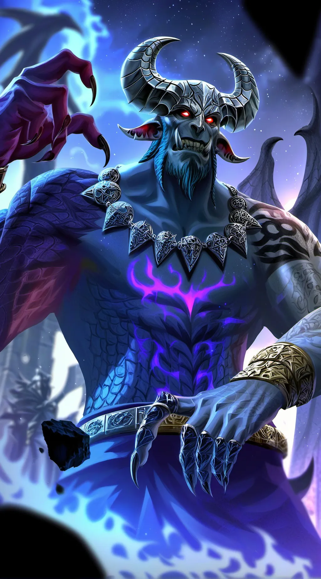 ai character: Seven deadly sins  background