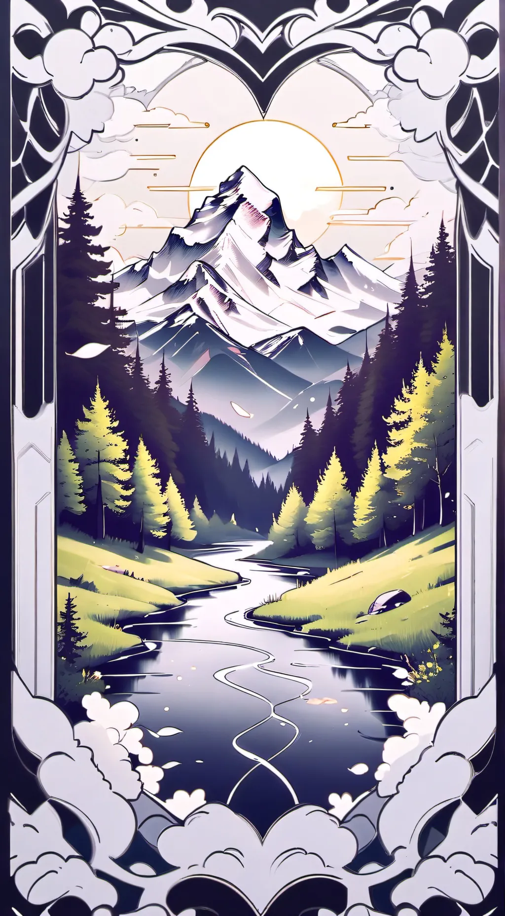 ai character: 2025! background