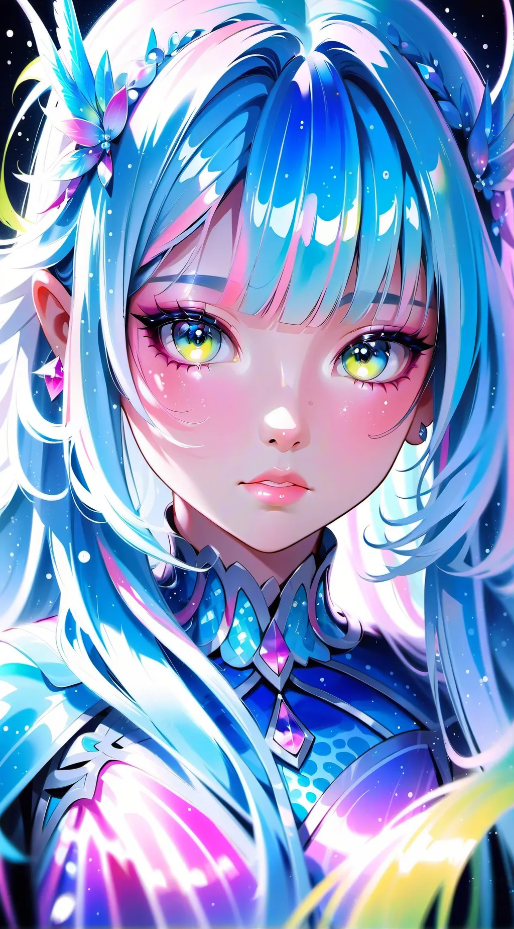 ai character: laya background