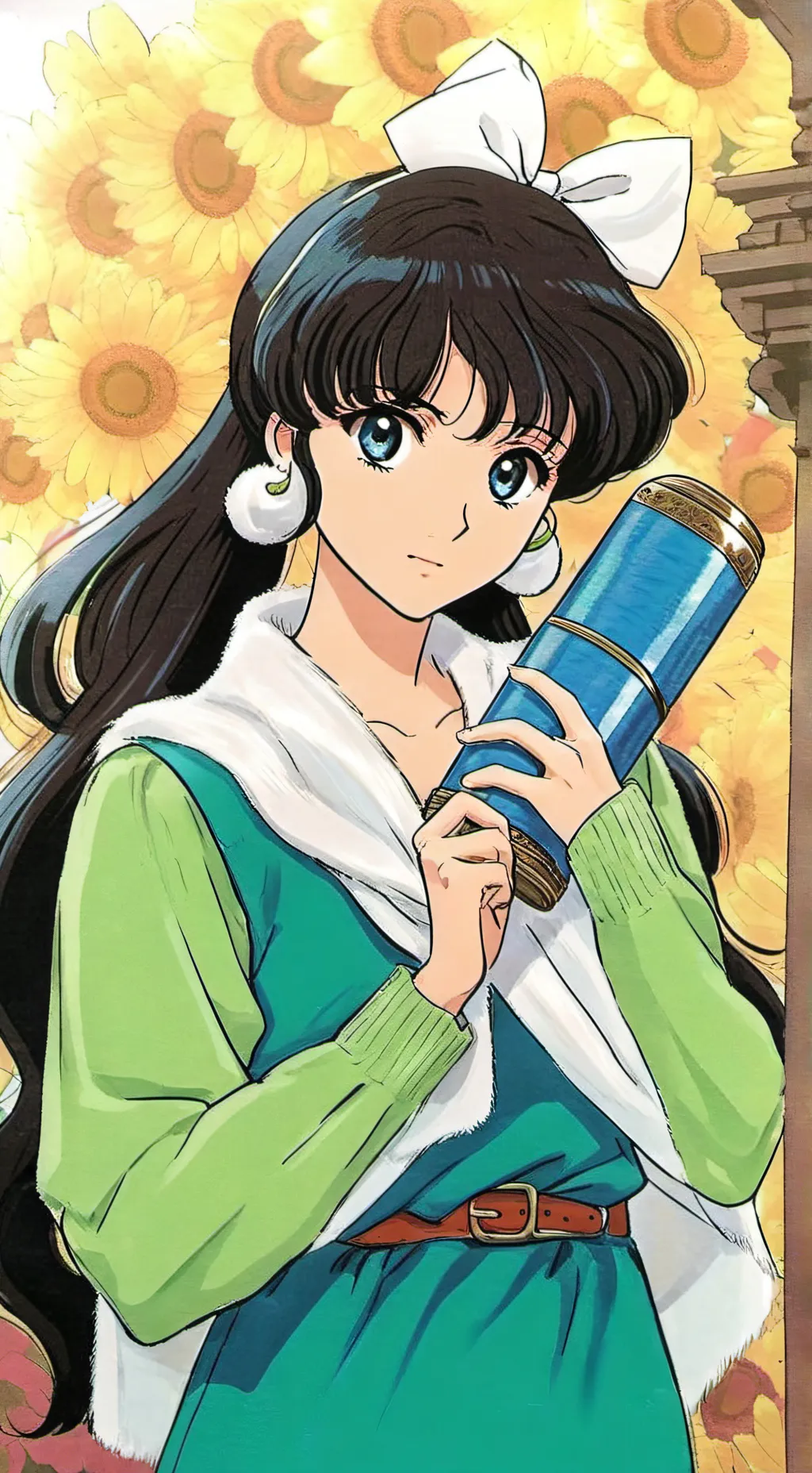 ai character: Laya background