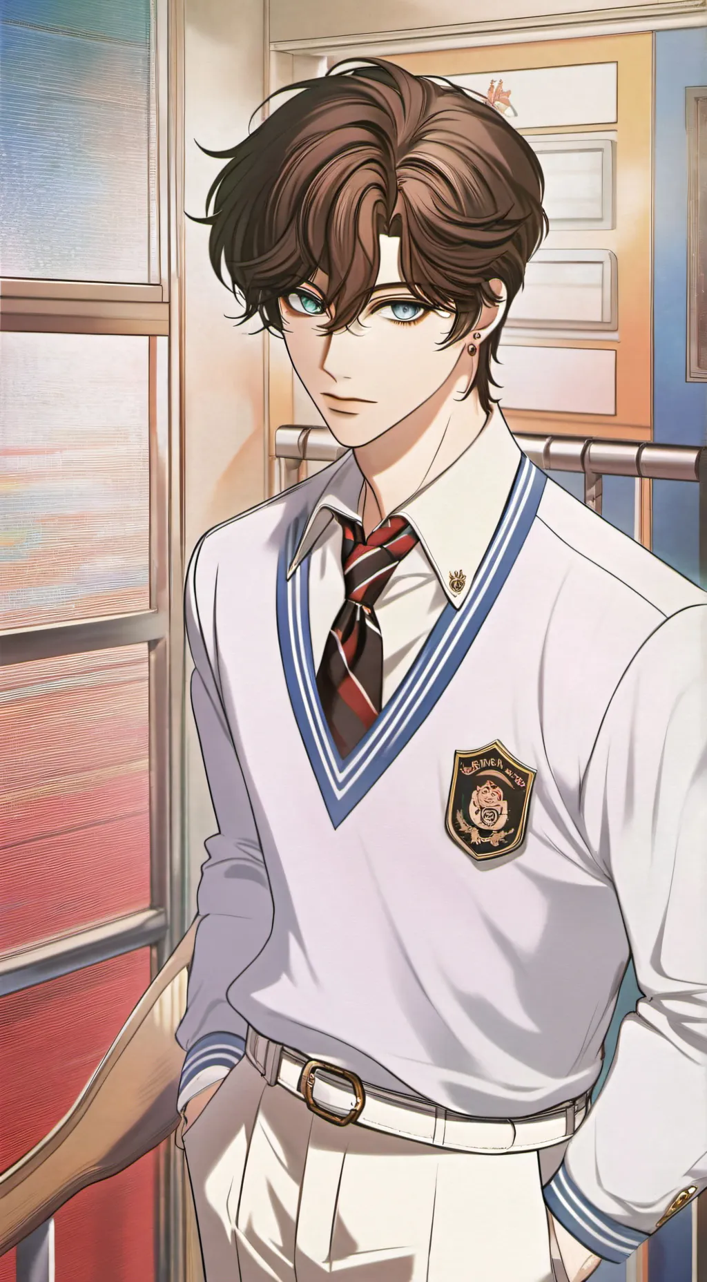 ai character: Claude background