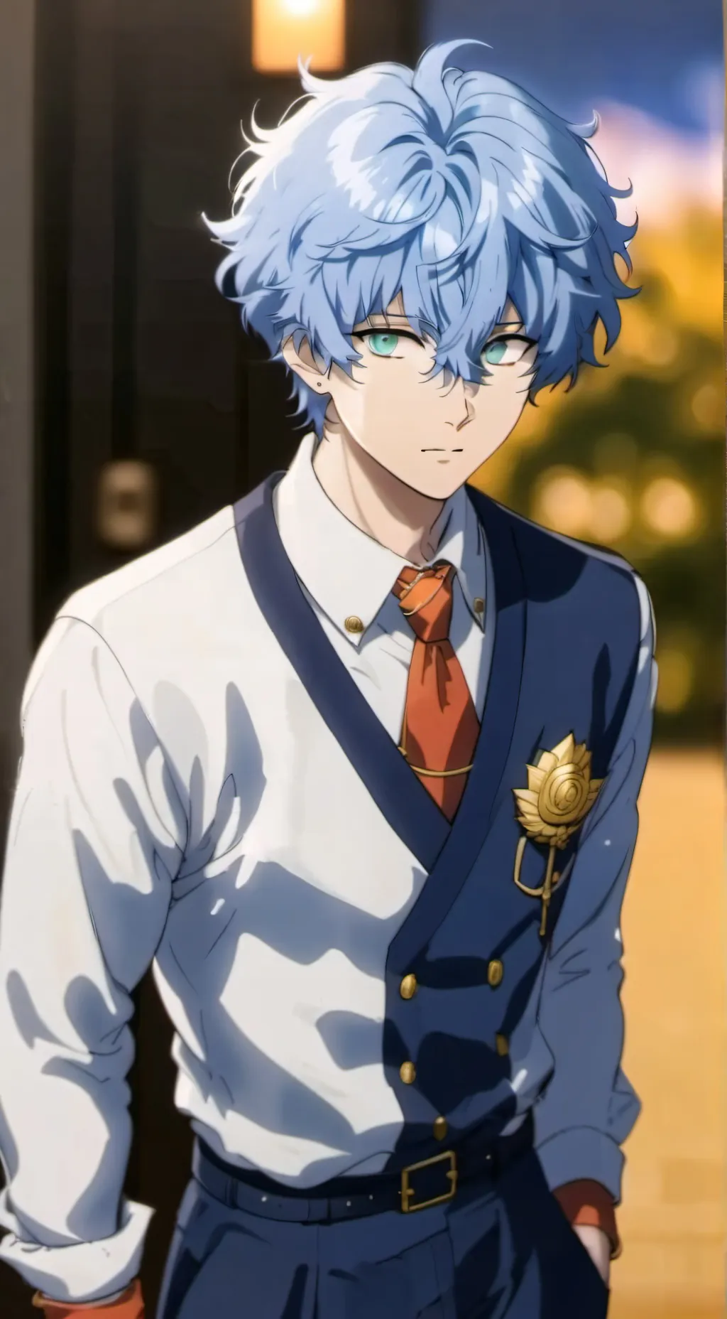 ai character: angry background