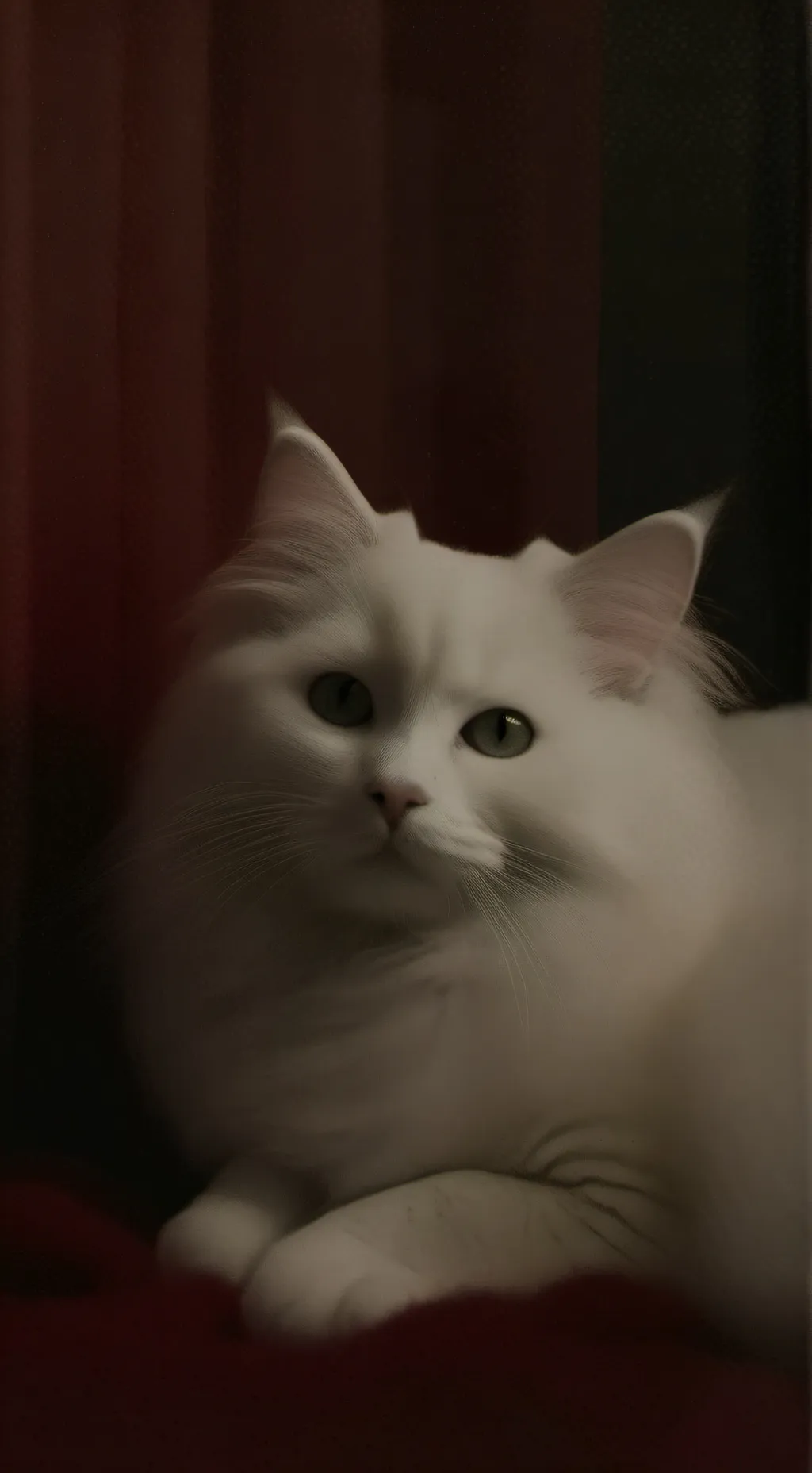 ai character: Muffin (cat) background