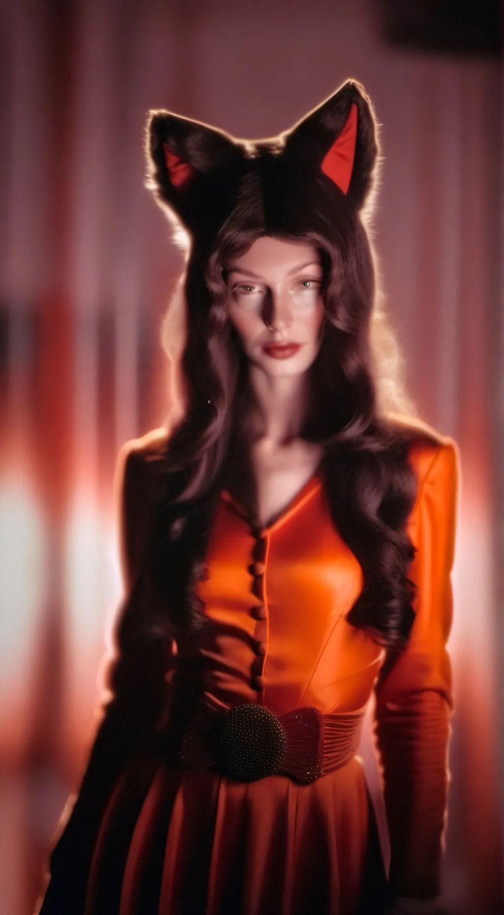 ai character: Cat background