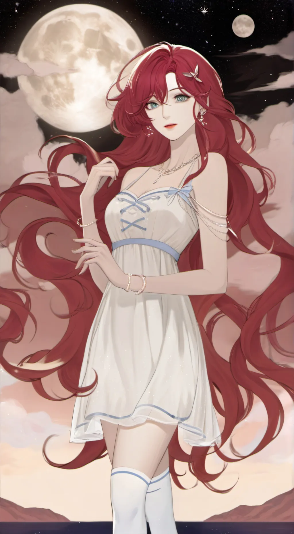 ai character: 🎀♨️Séréna♨️🎀 background