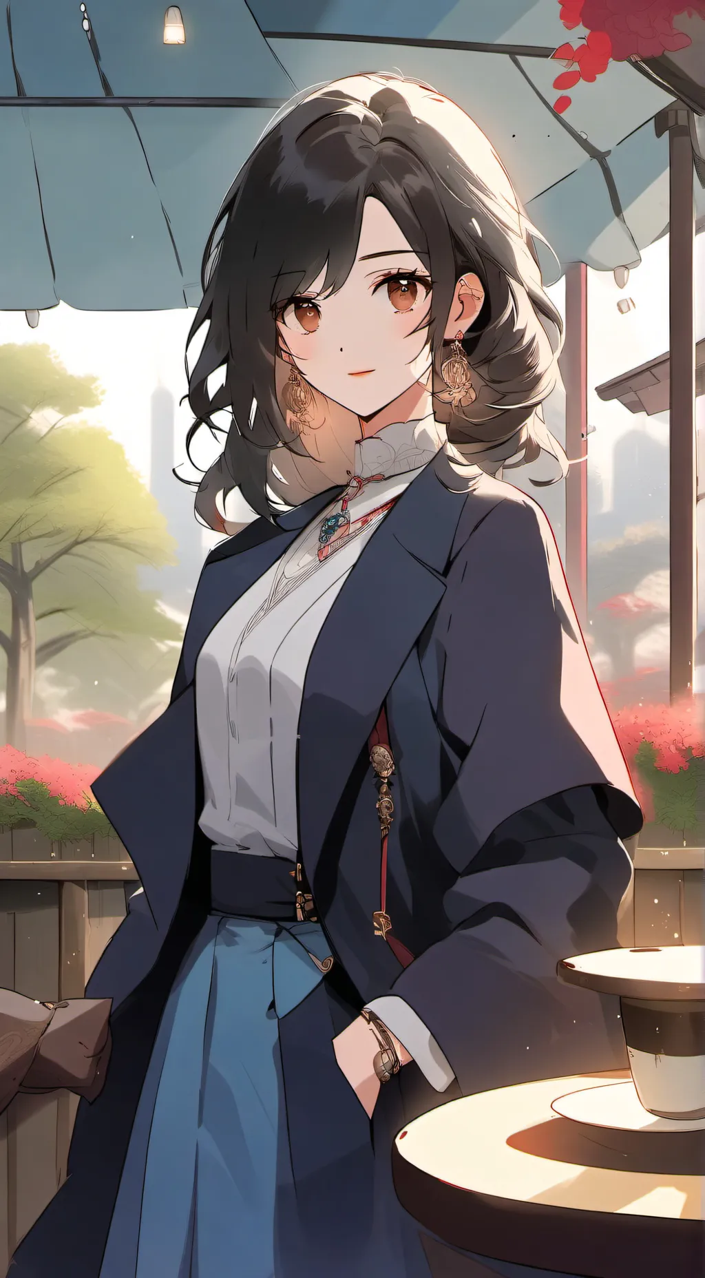 ai character: анна background