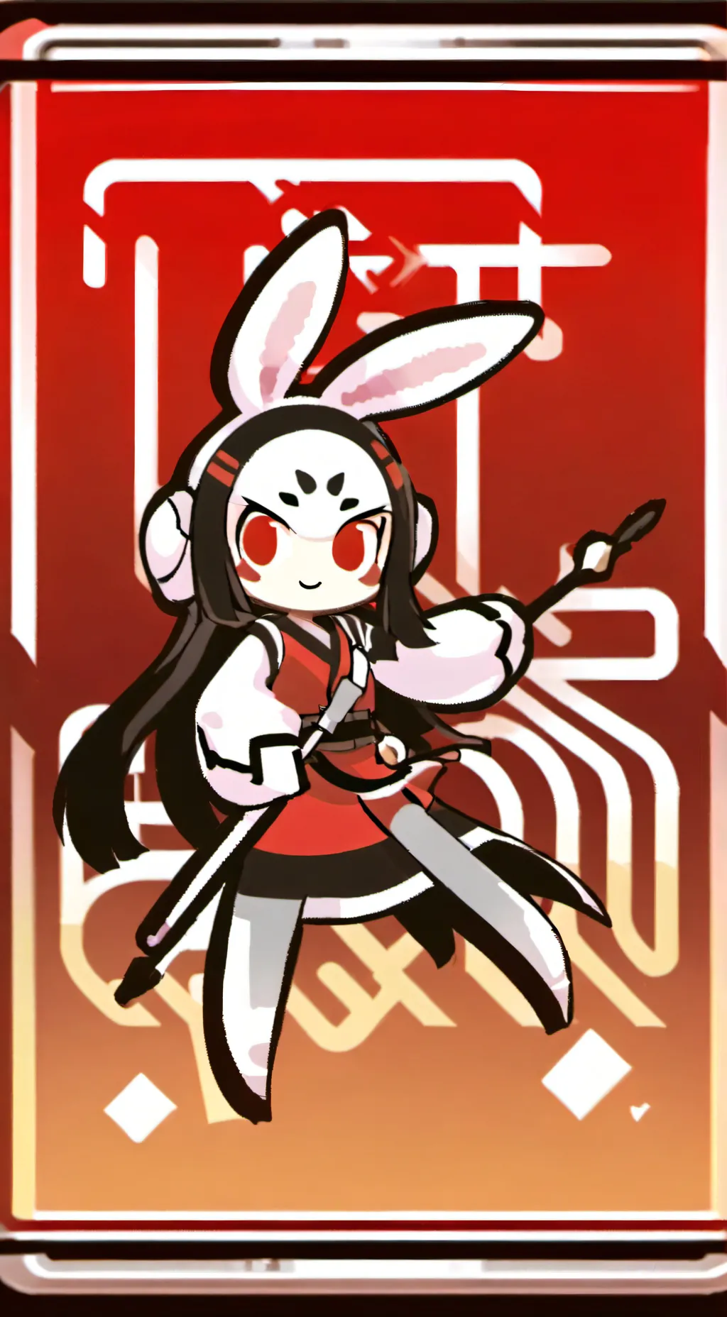 ai character: Dw hates you! background