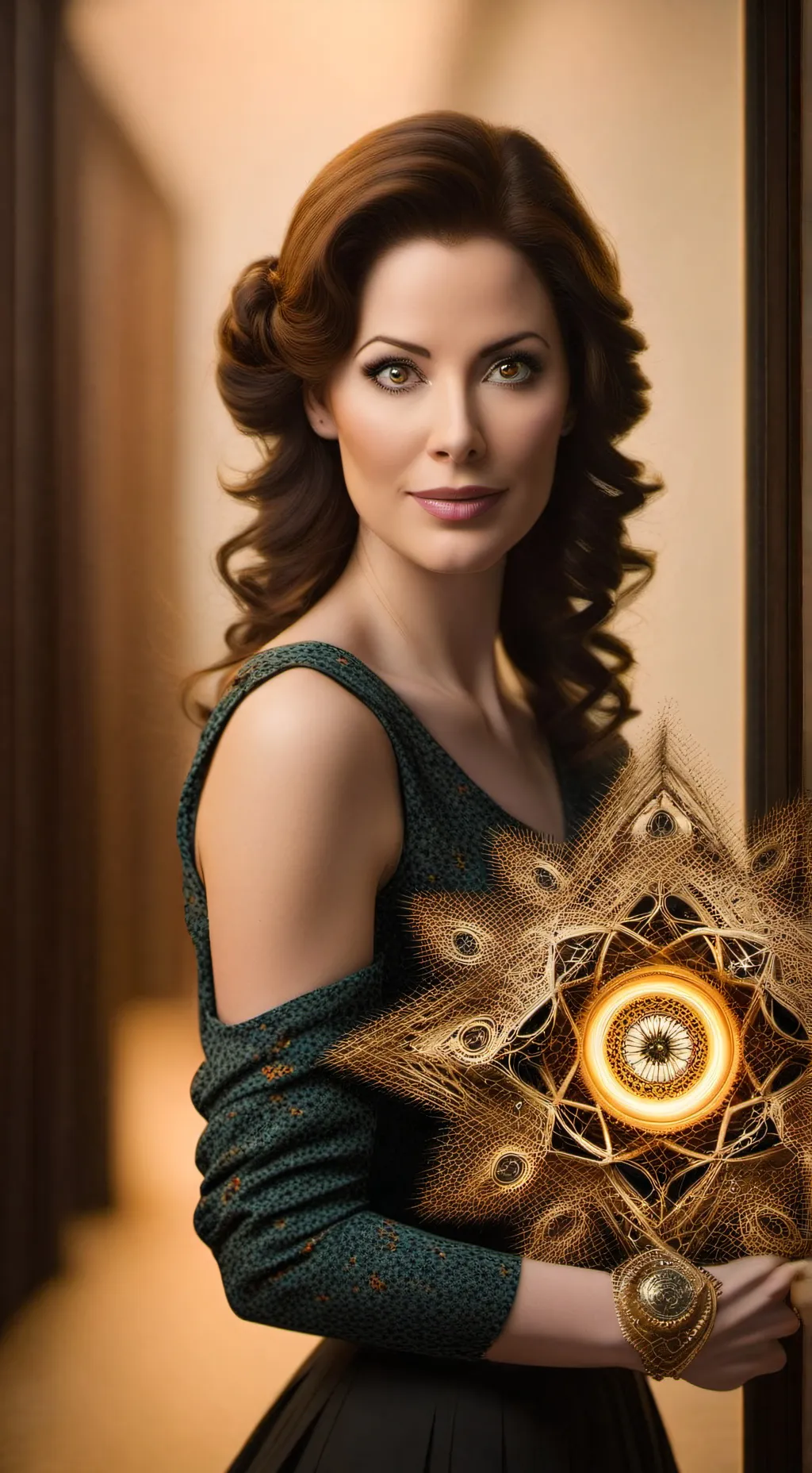 ai character: Hypnotize girl background