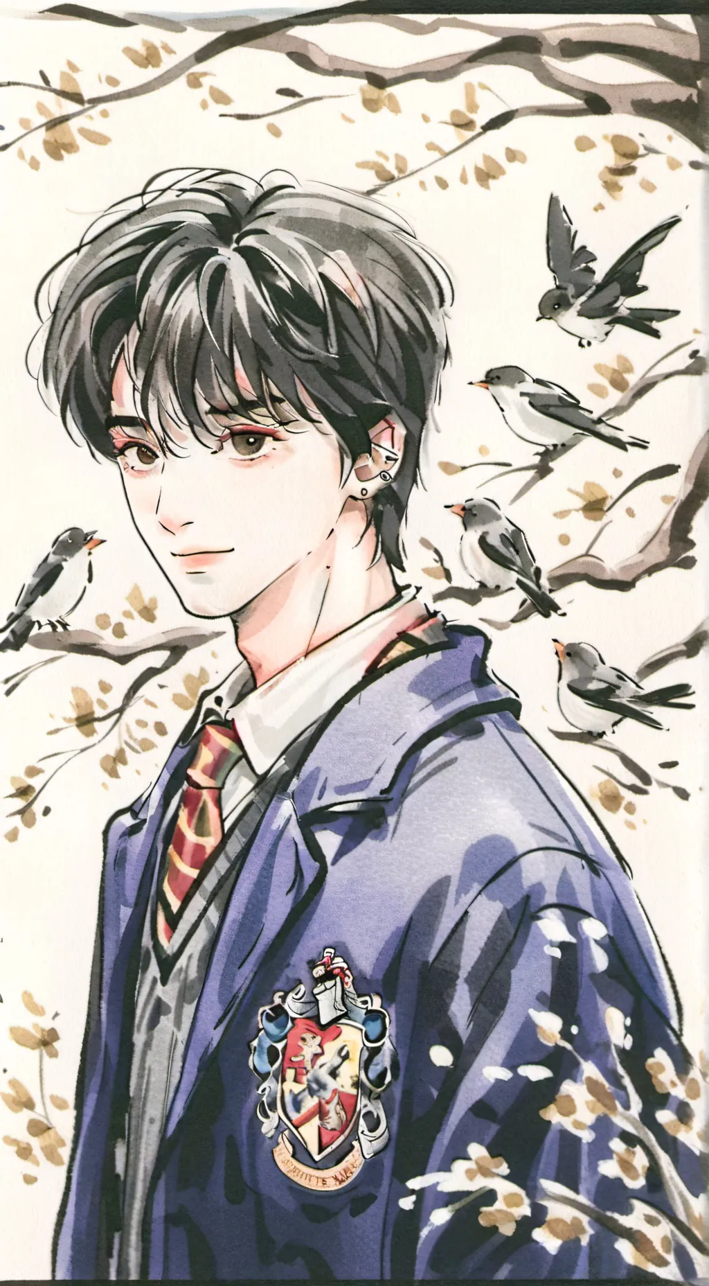 ai character: Harry Potter background