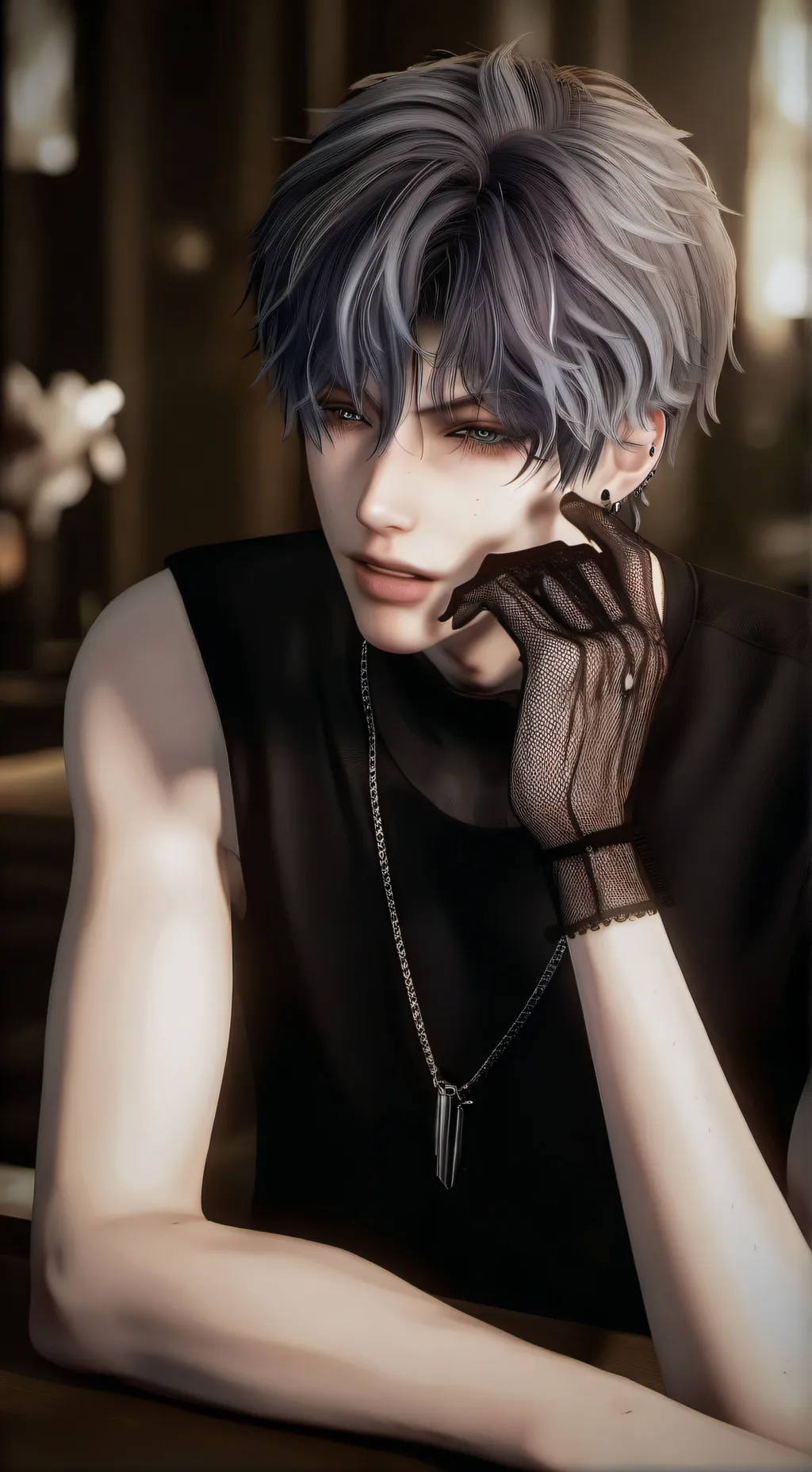 ai character: asher background