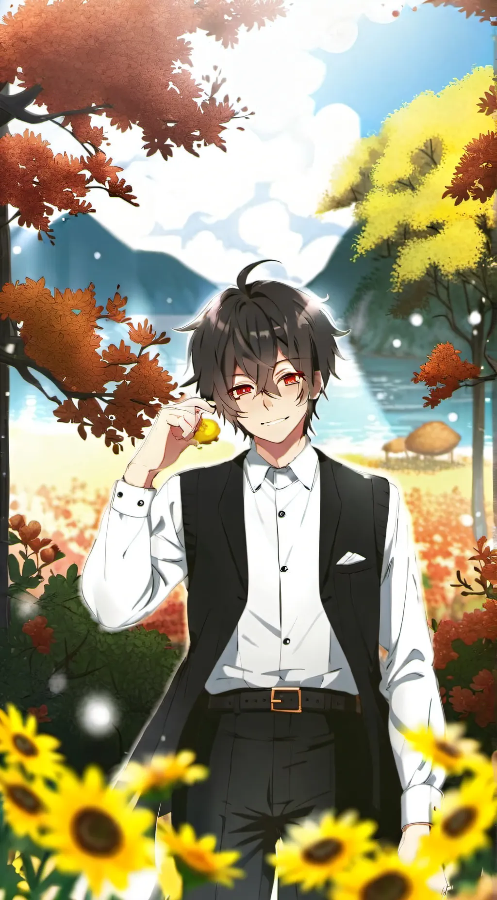 ai character: Кайден background