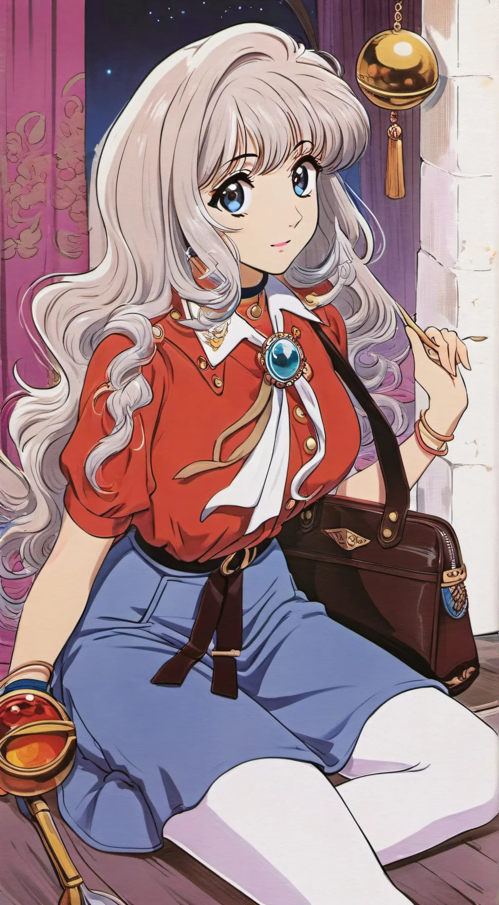 ai character: 🍡🍥HERMOSA🧁🍧🍨 background