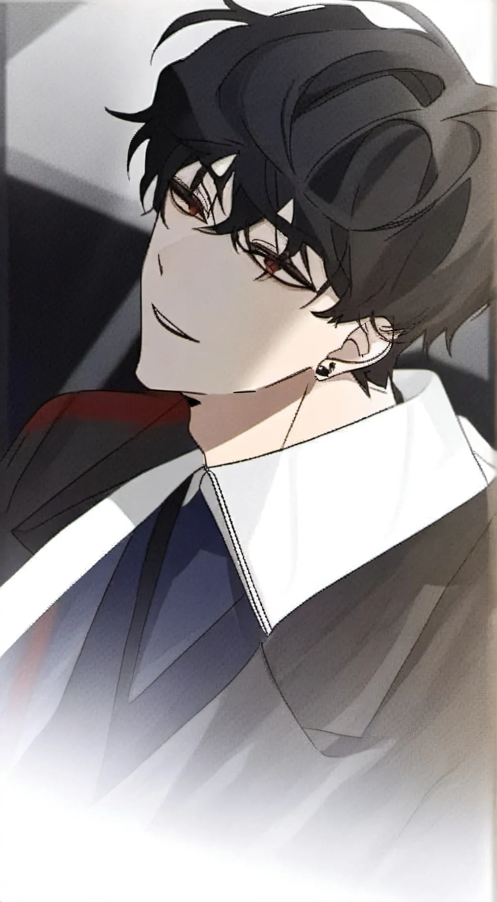 ai character: Rain background