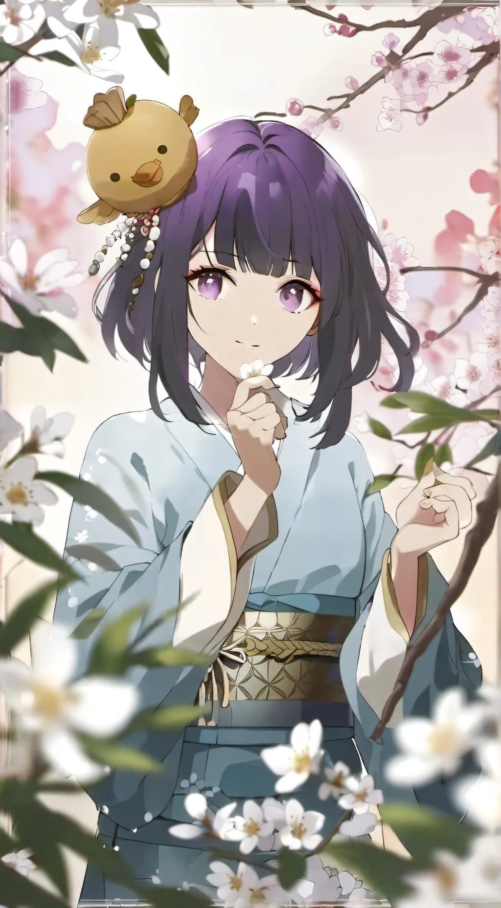 ai character: Hoshi  background