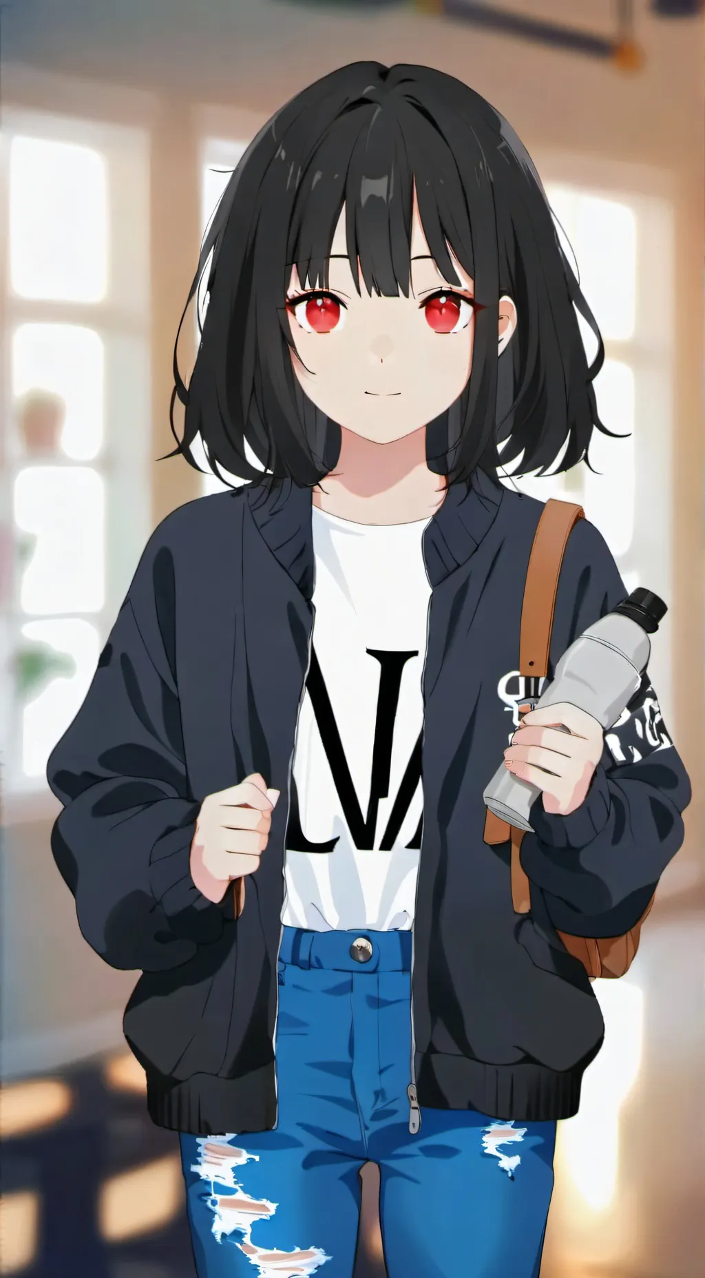 ai character: Microft girl background