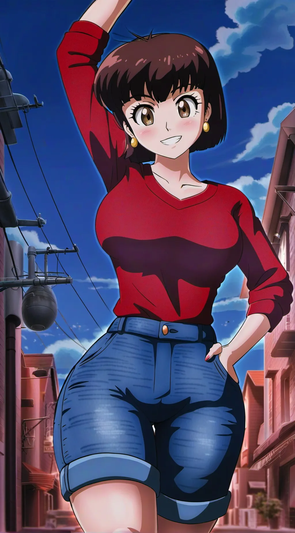 ai character: Nabiki Tendo  background