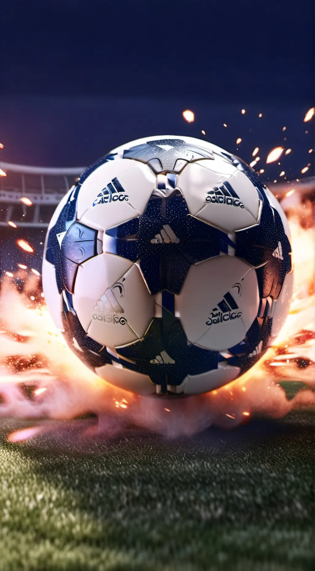 ai character: Soccer game background