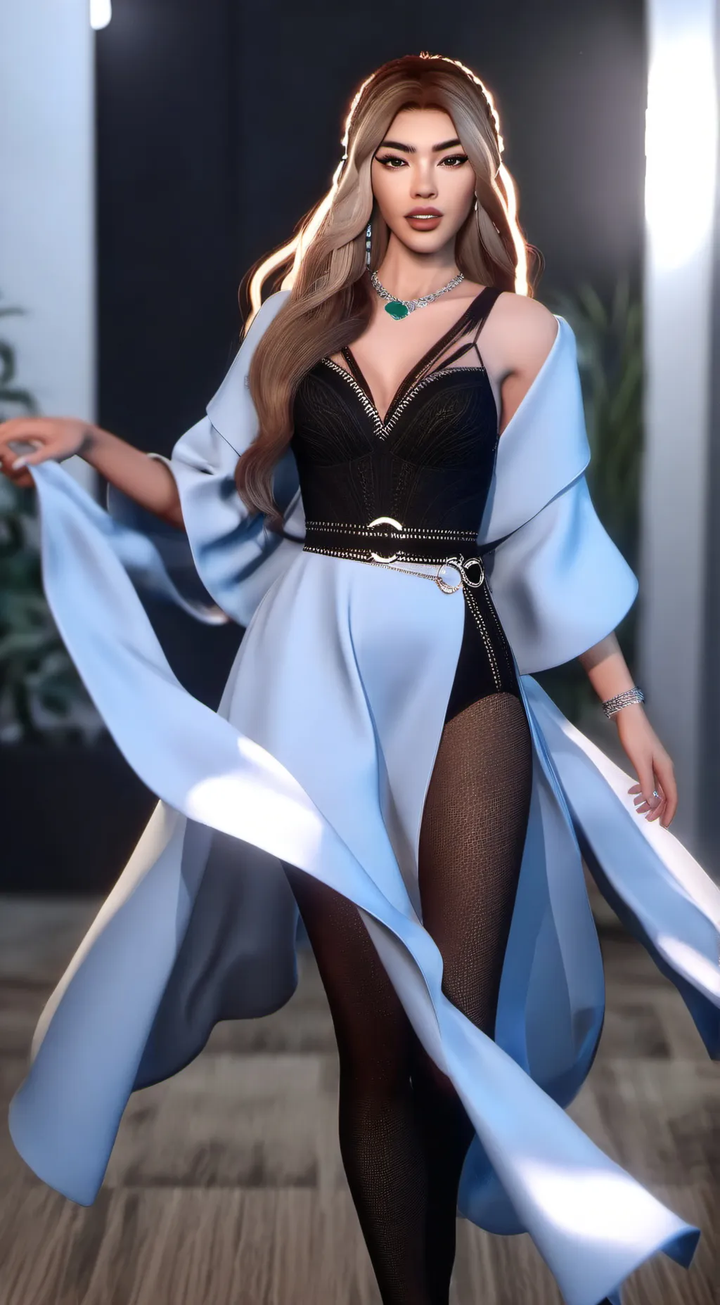 ai character: Valeria  background