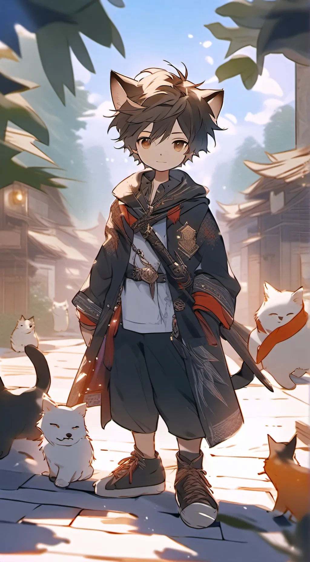 ai character: Alban background