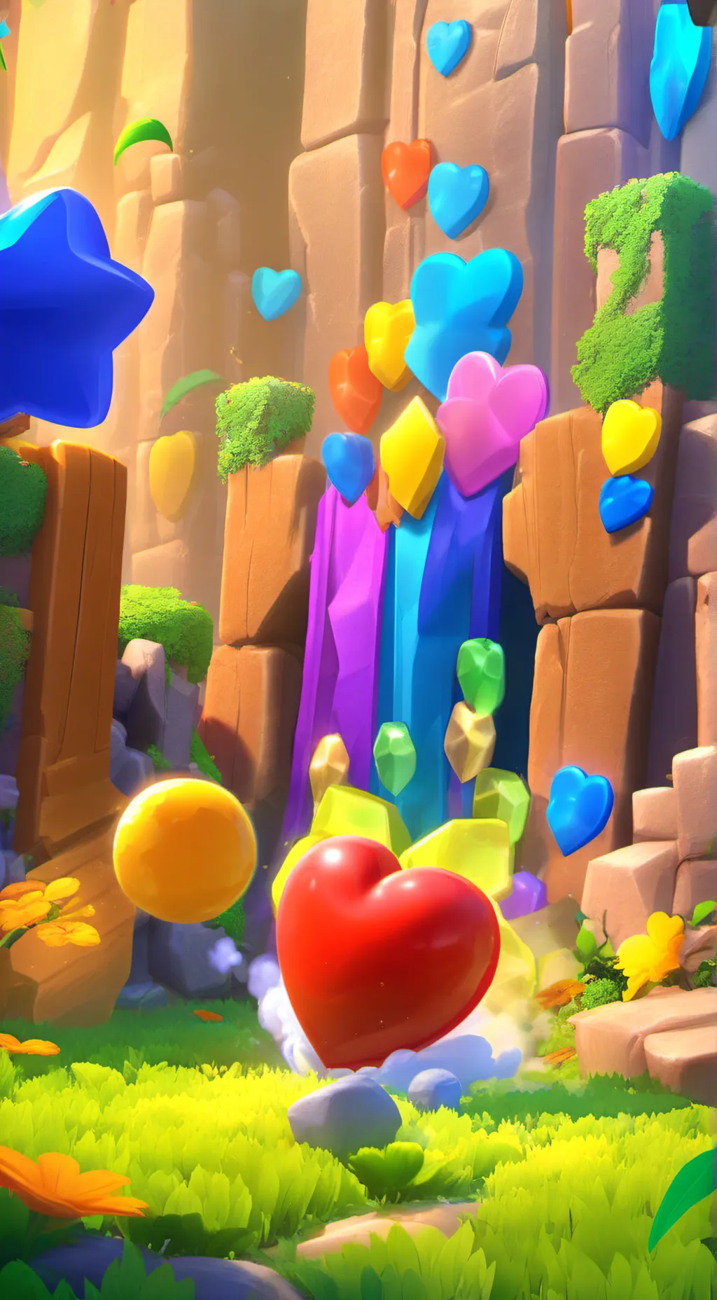 ai character: Symbols Of LOVE: background