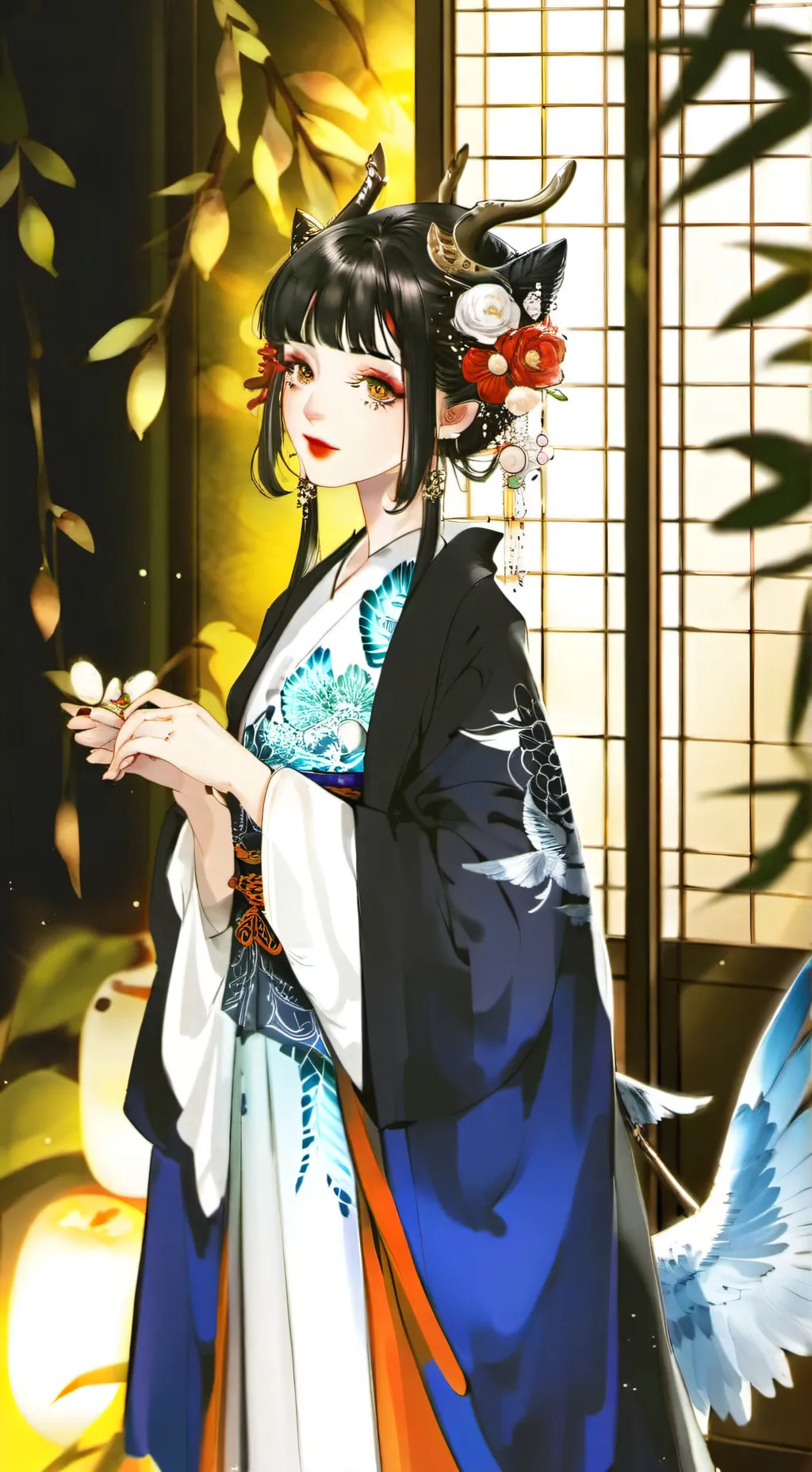 ai character: New Uppermoon  background