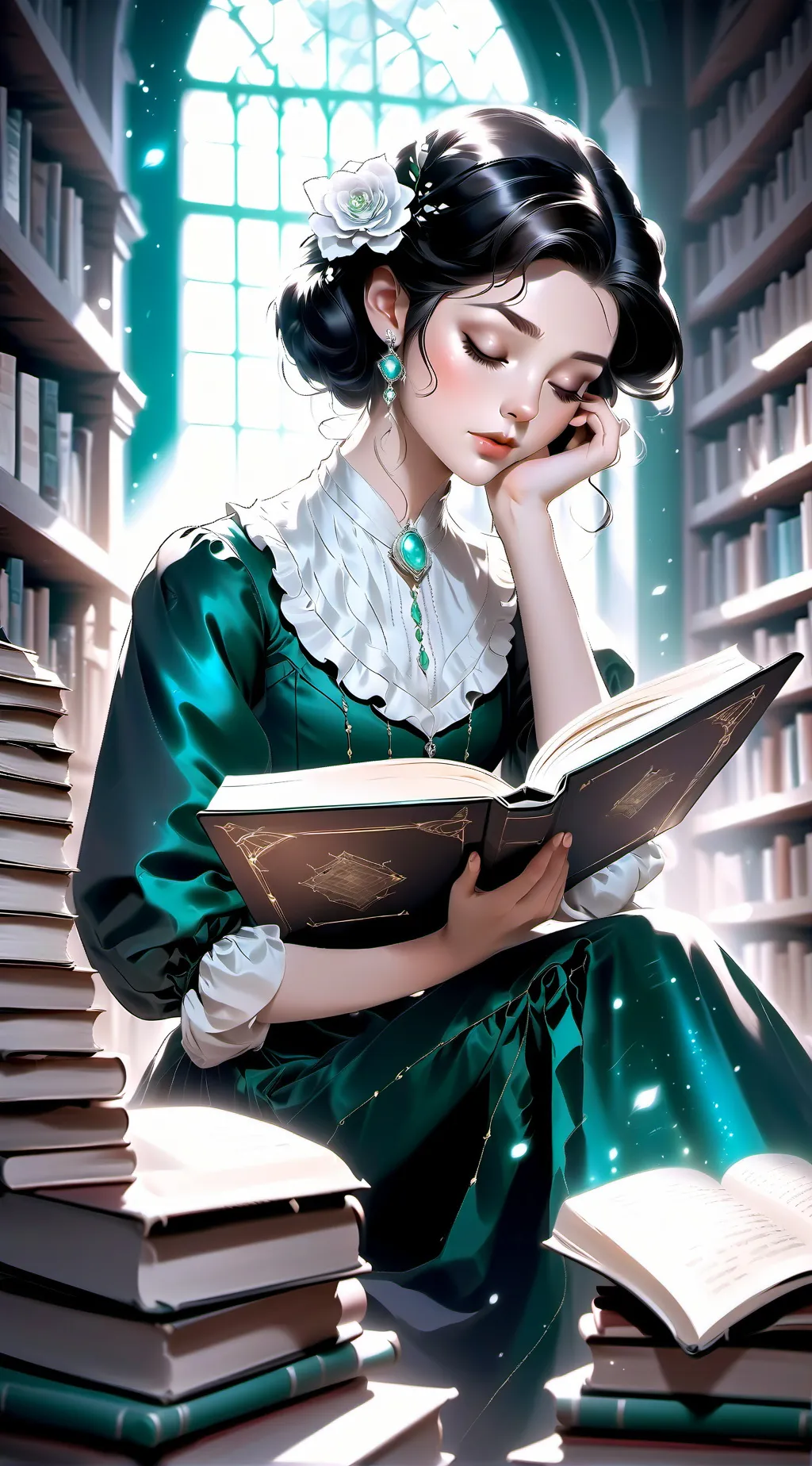 ai character: Evelyn background