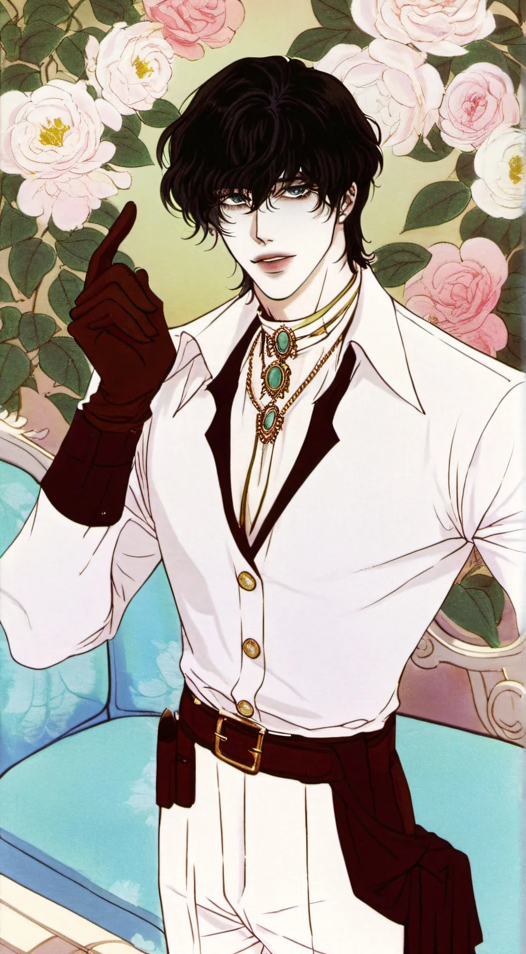 ai character: Anthony  background