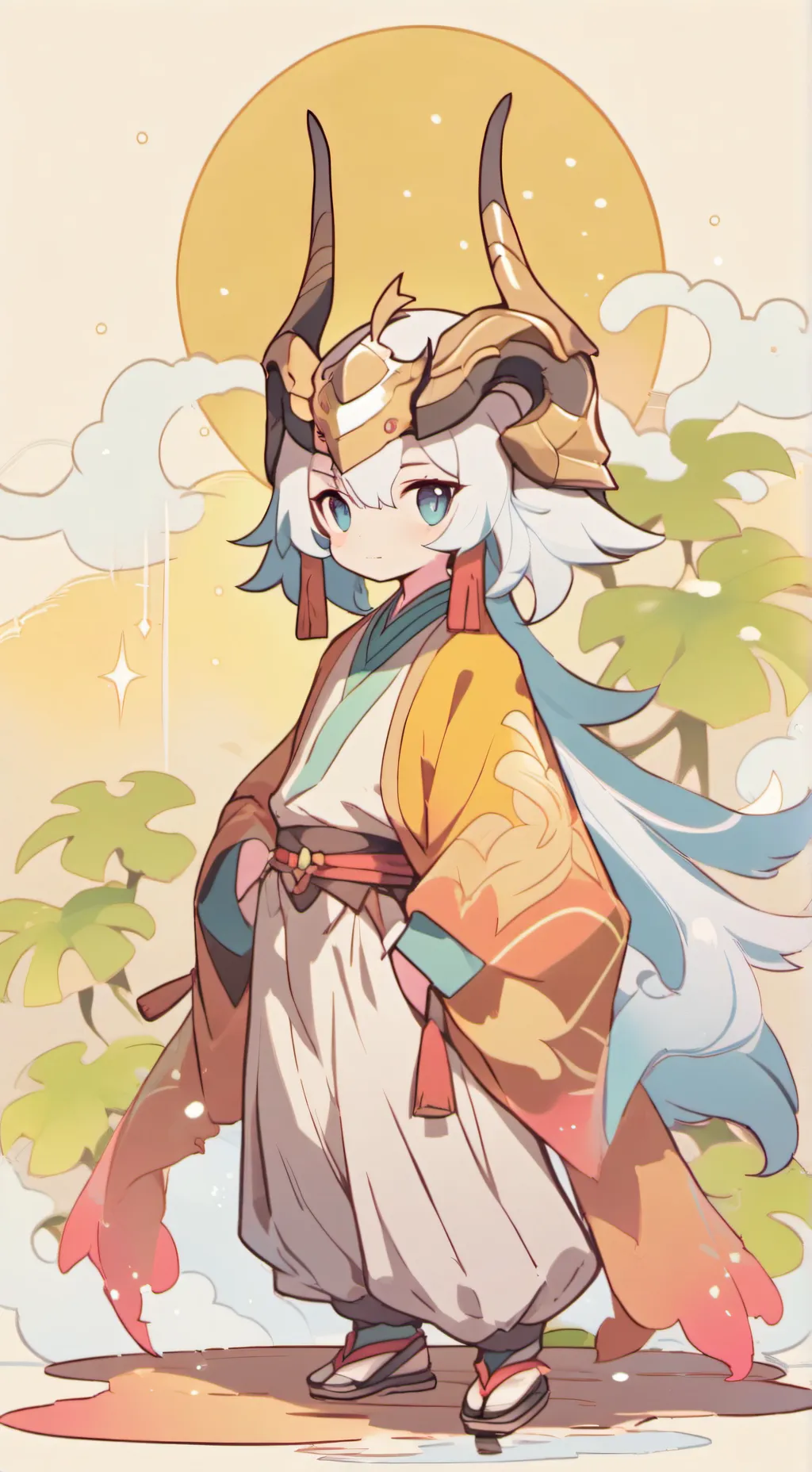 ai character: adamo  background