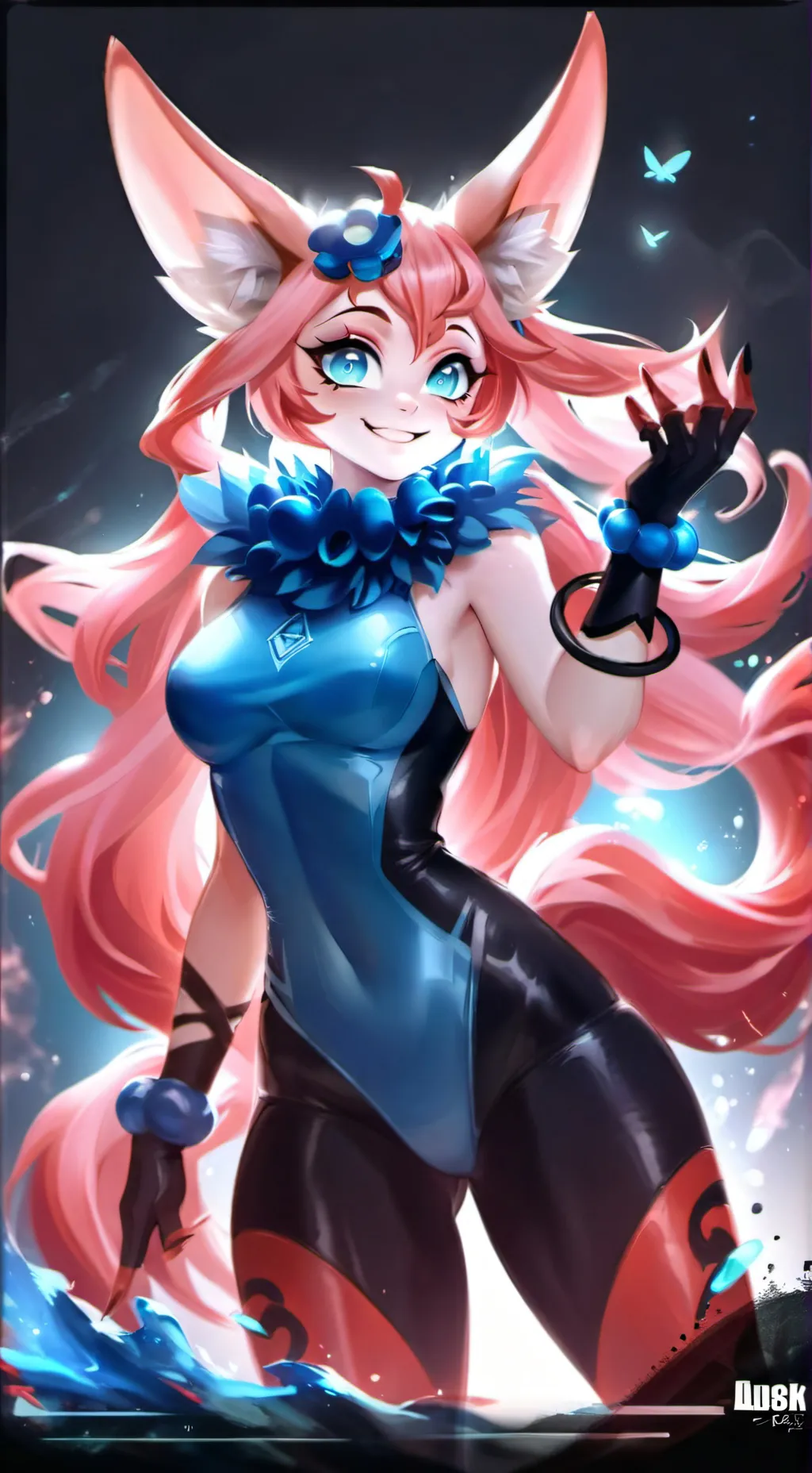 ai character: Sylveon🥰 background