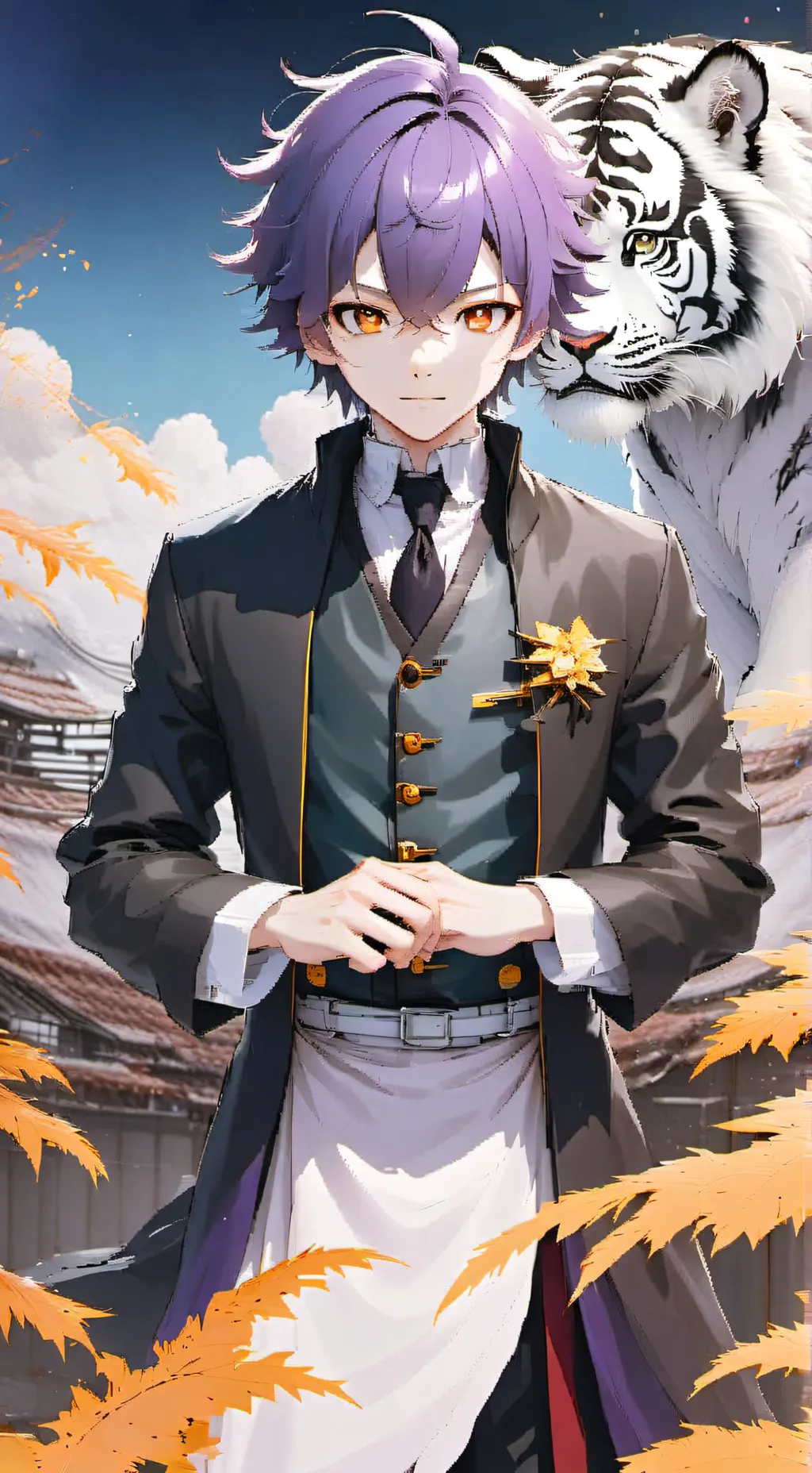 ai character: Soukoku angst meme background