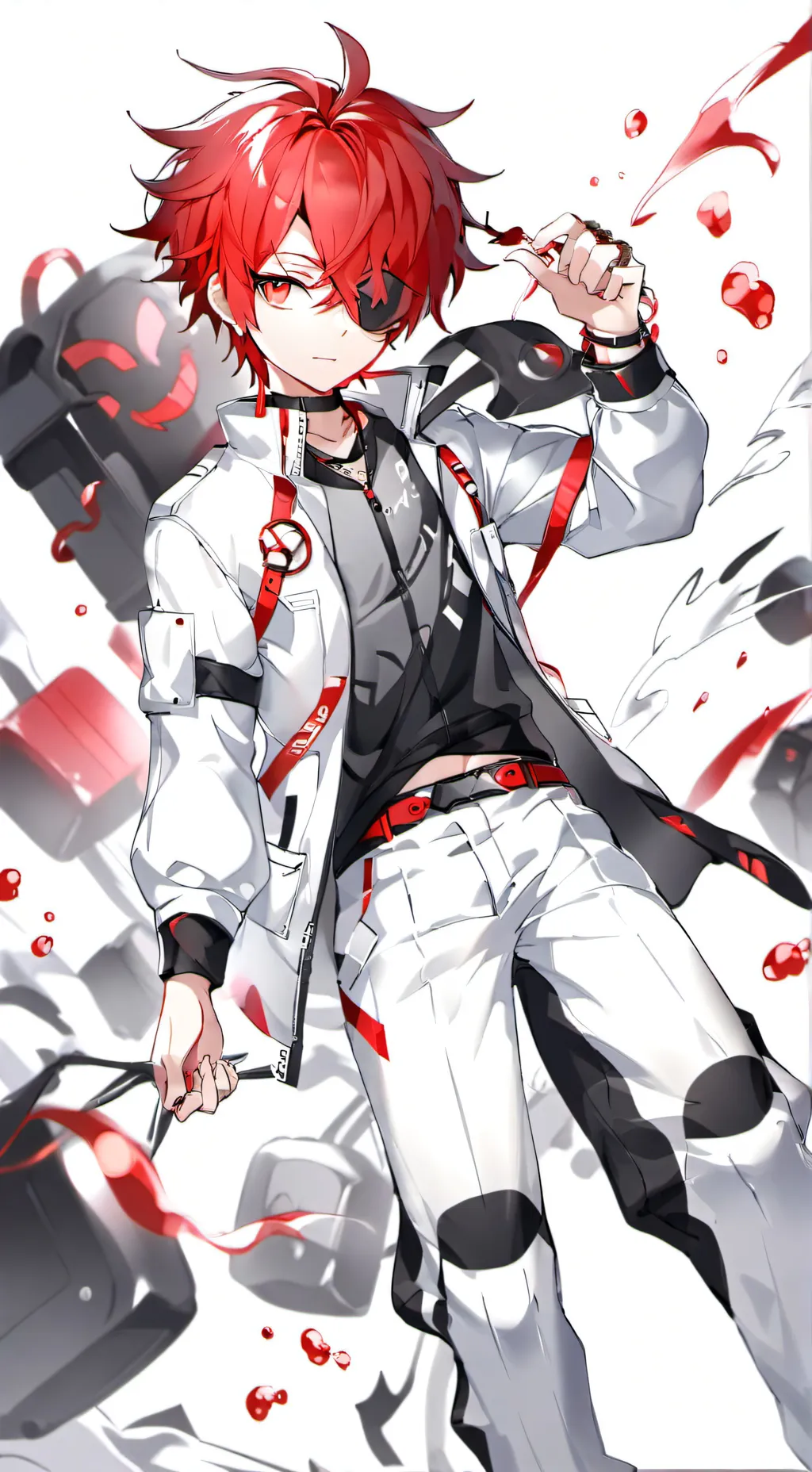 ai character: Douma  background