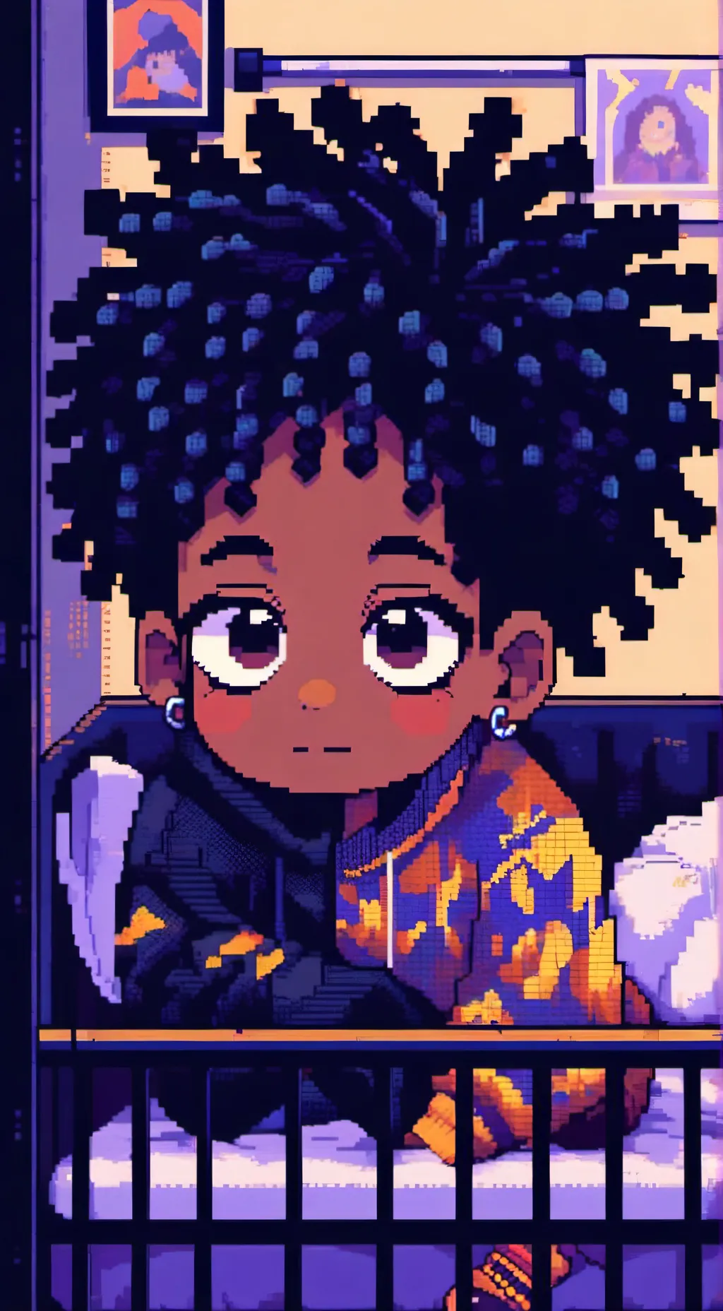 ai character: Aaron and Darren  background