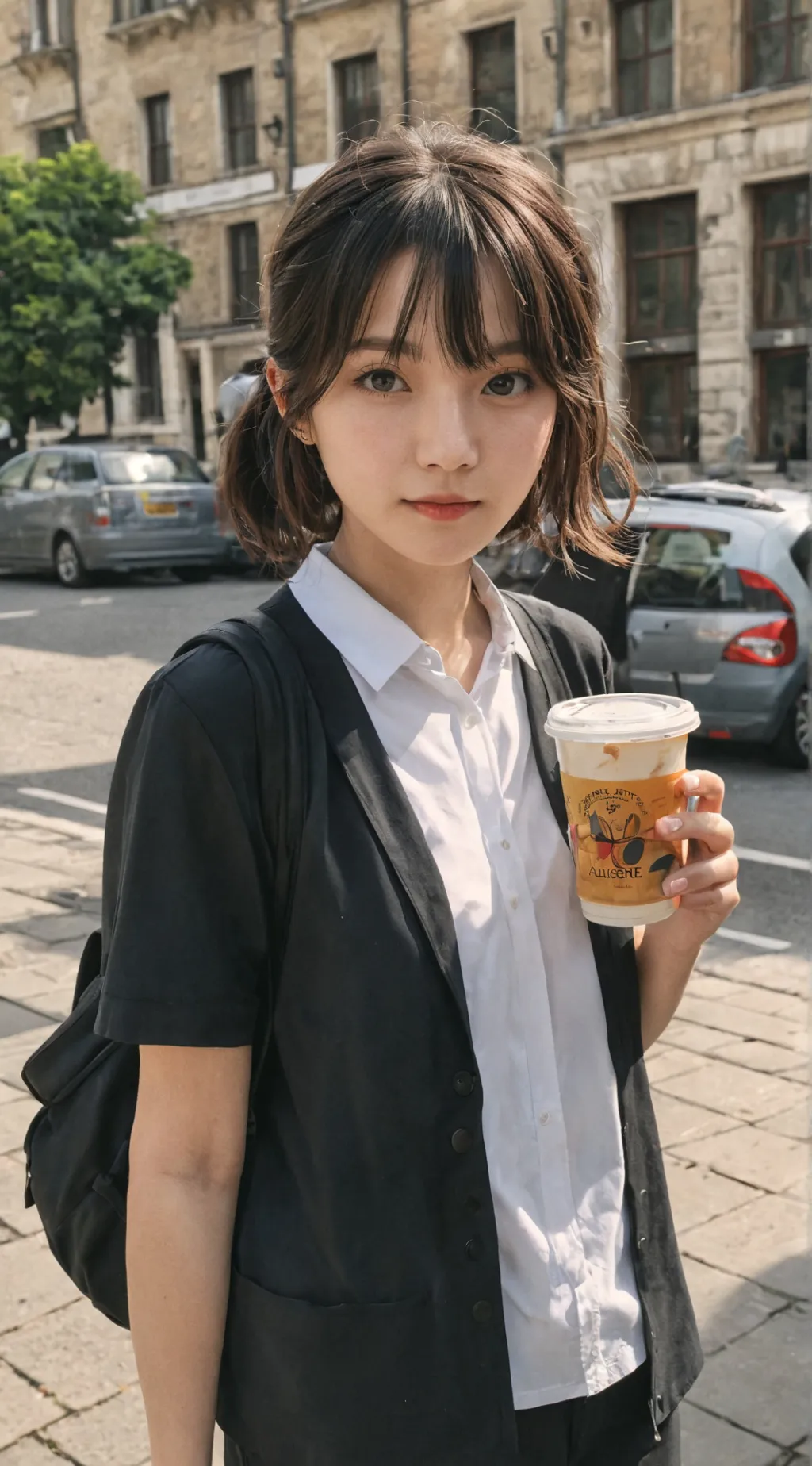 ai character: Mélissa  background