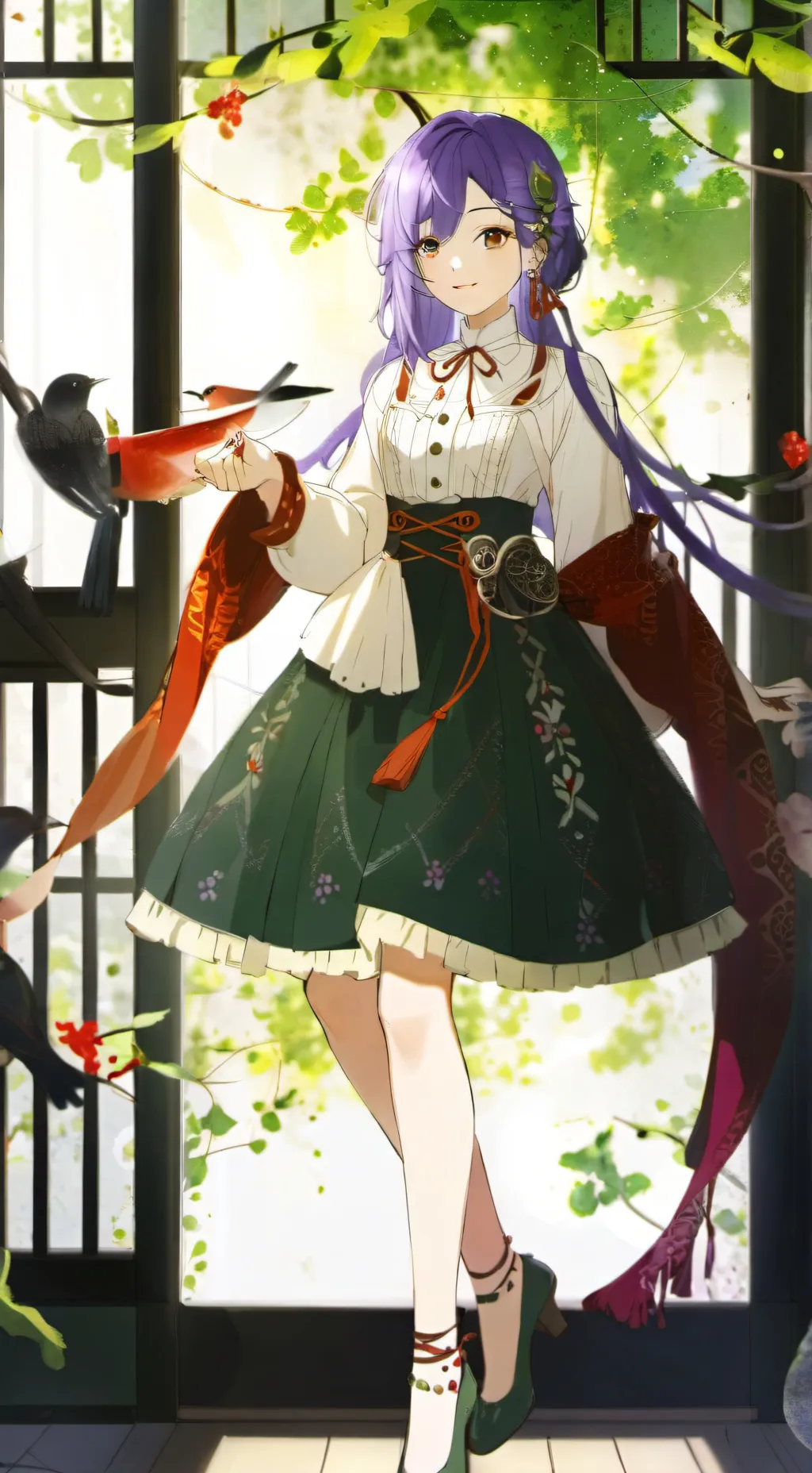 ai character: Lia background