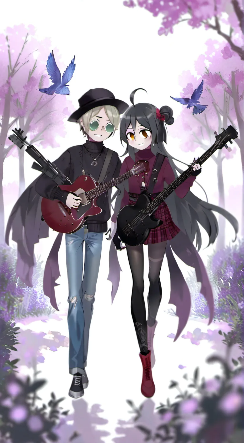 ai character: Looey x Connie background