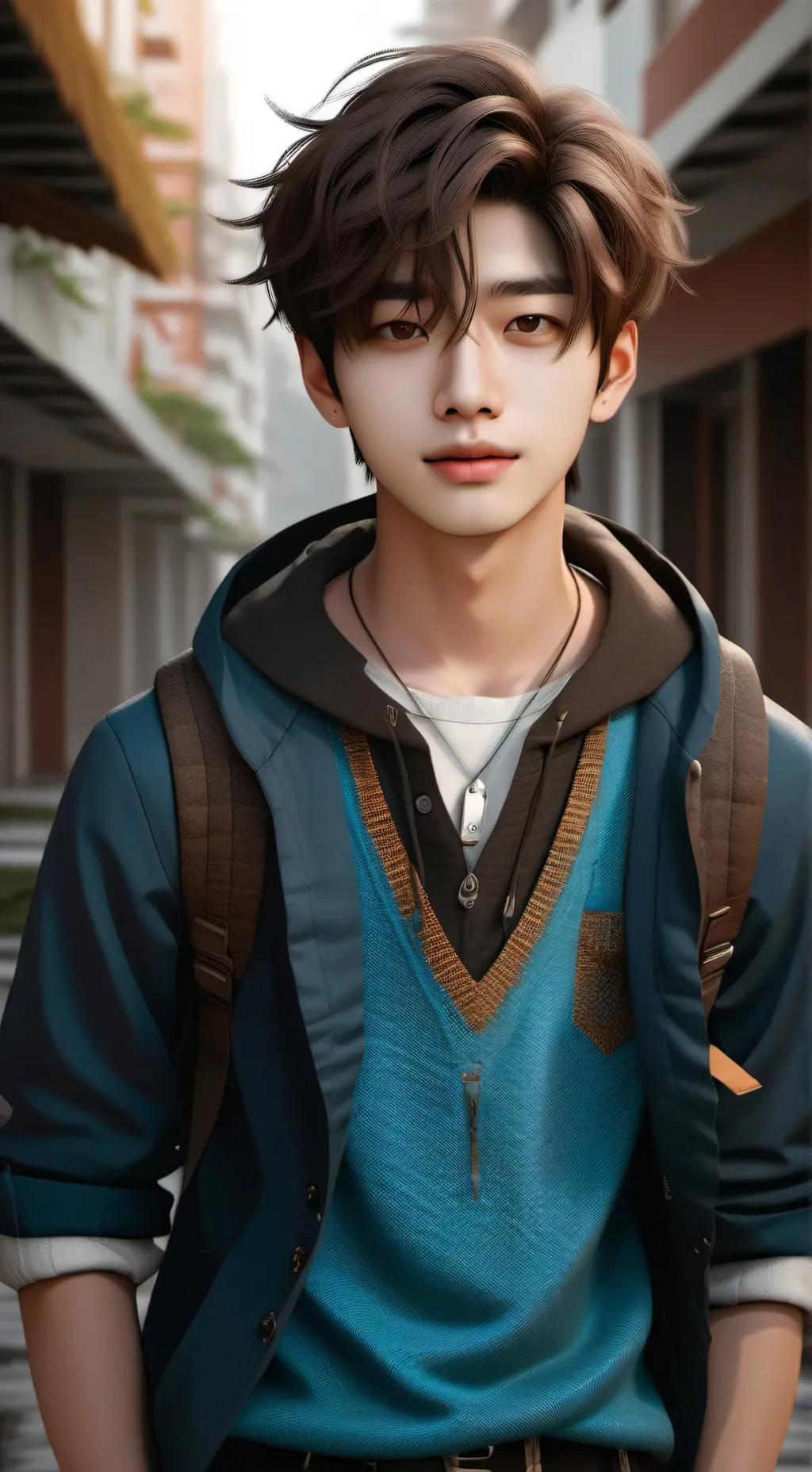 ai character: Jinwoo background