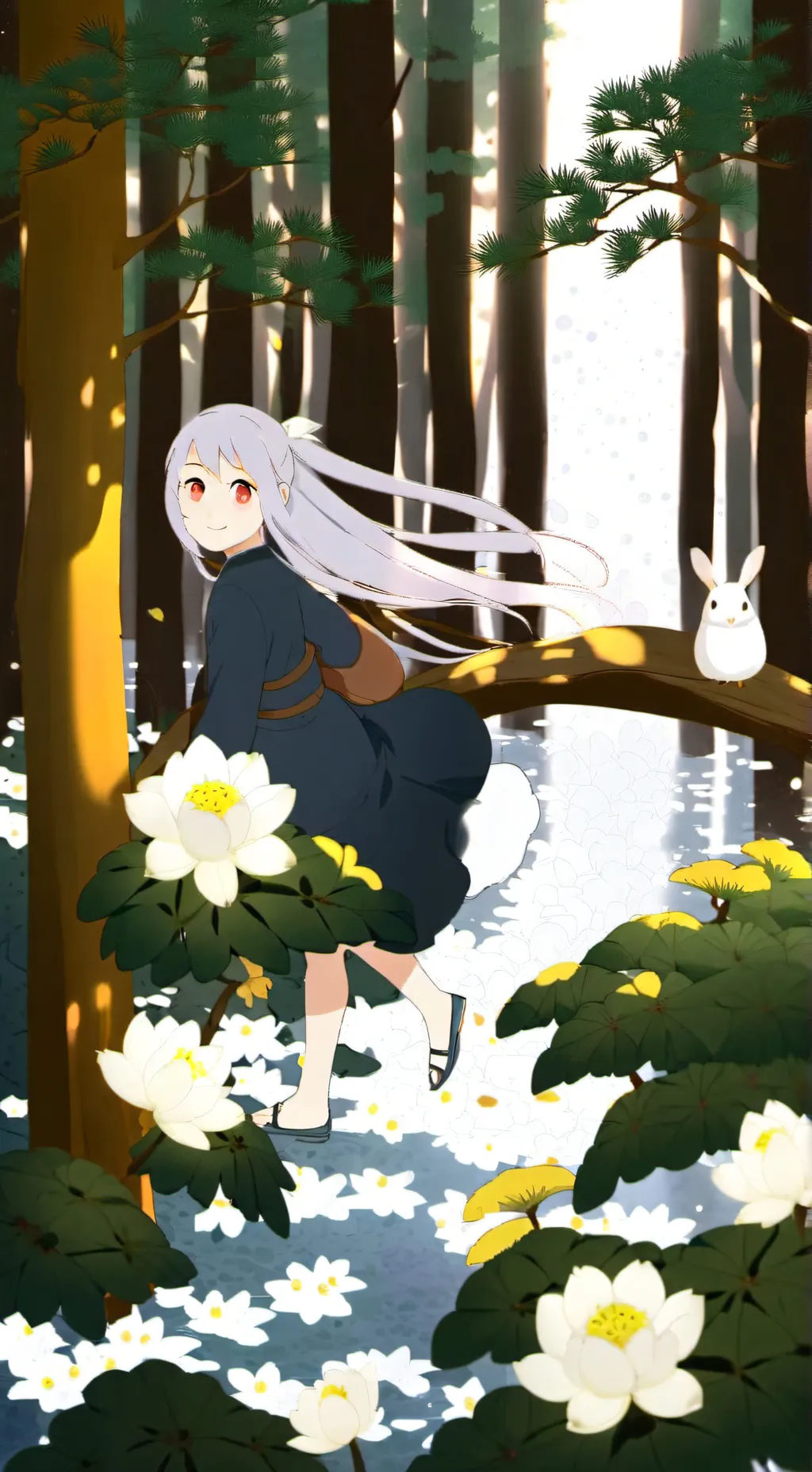 ai character: Mummy pig background