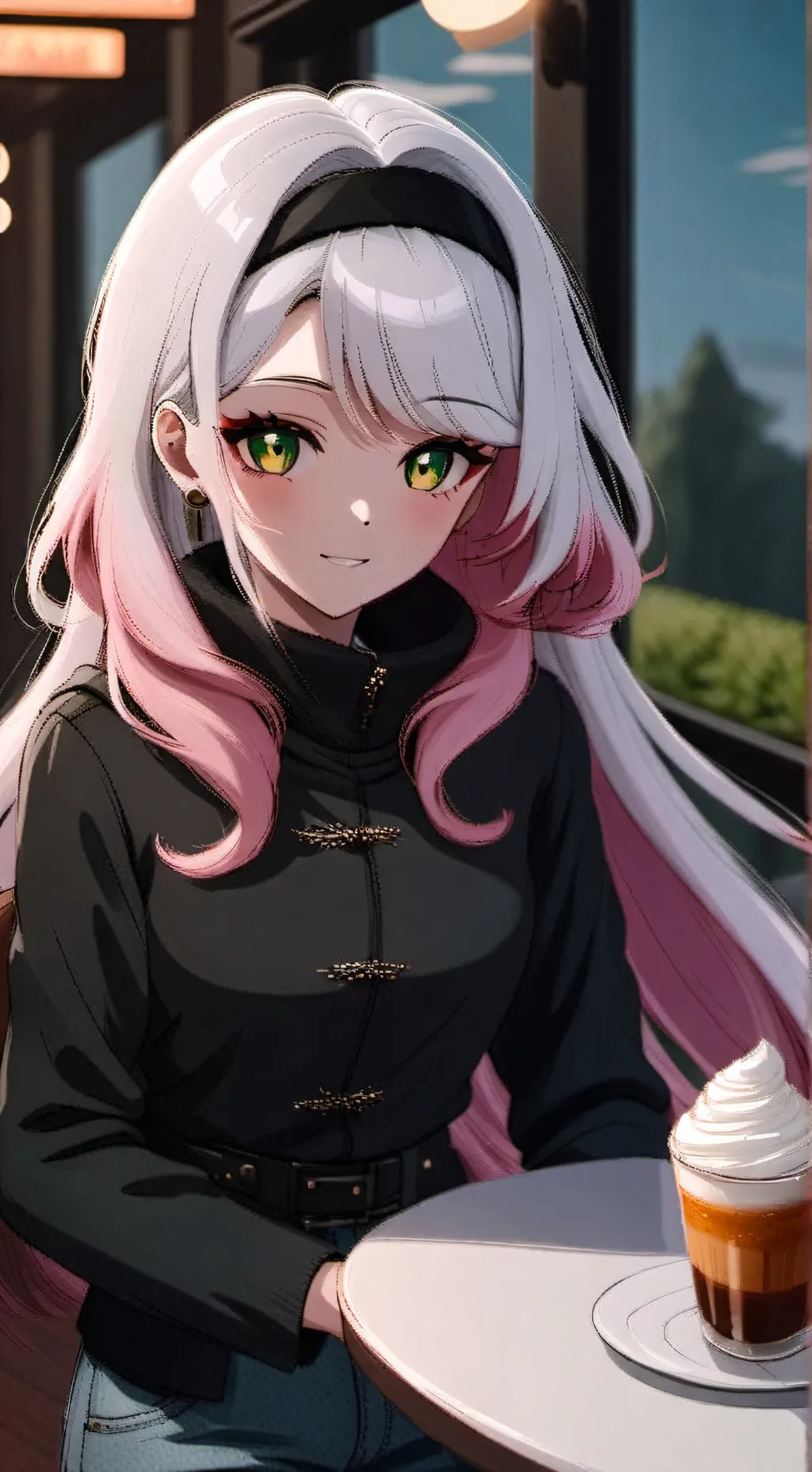 ai character: Sia background