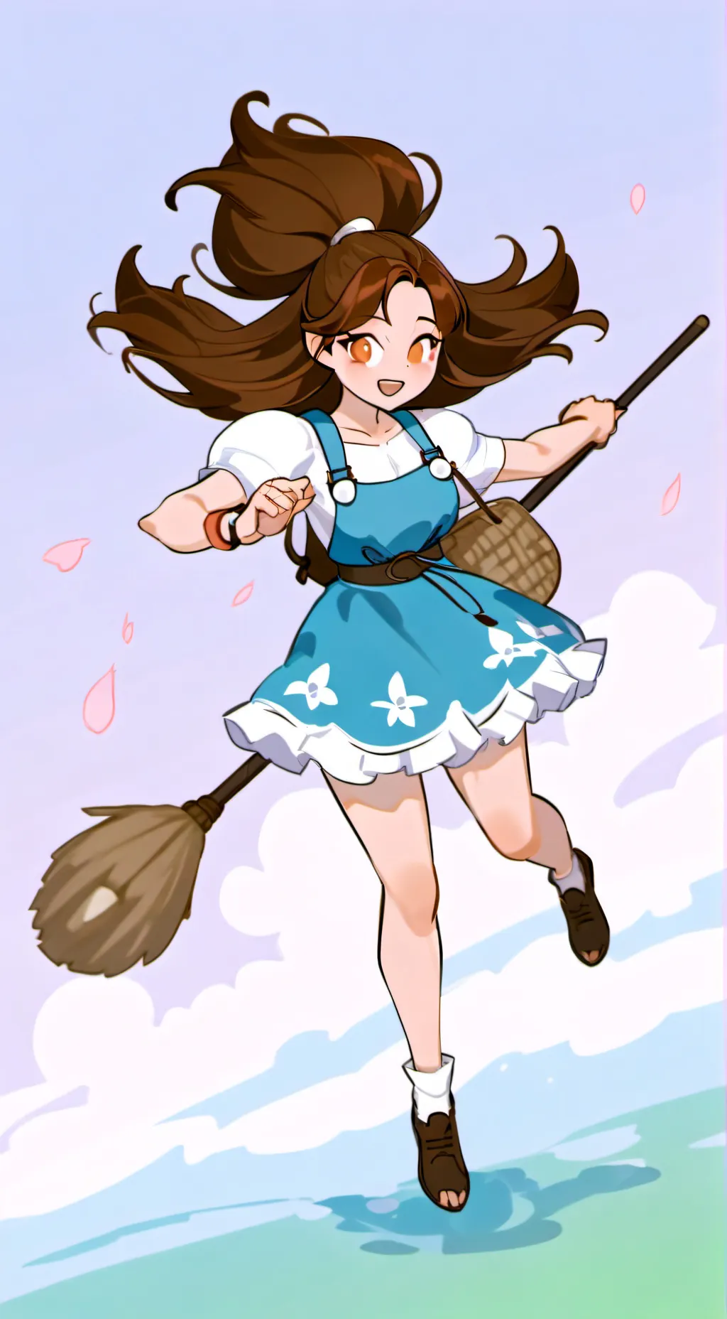 ai character: black and tunner😭 background