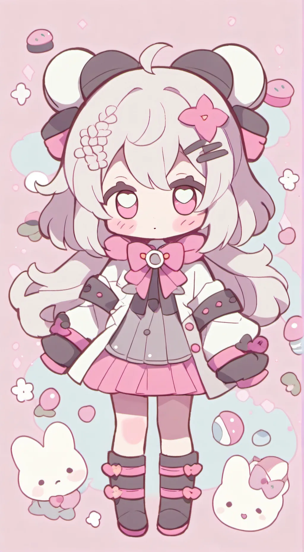 ai character: iris background