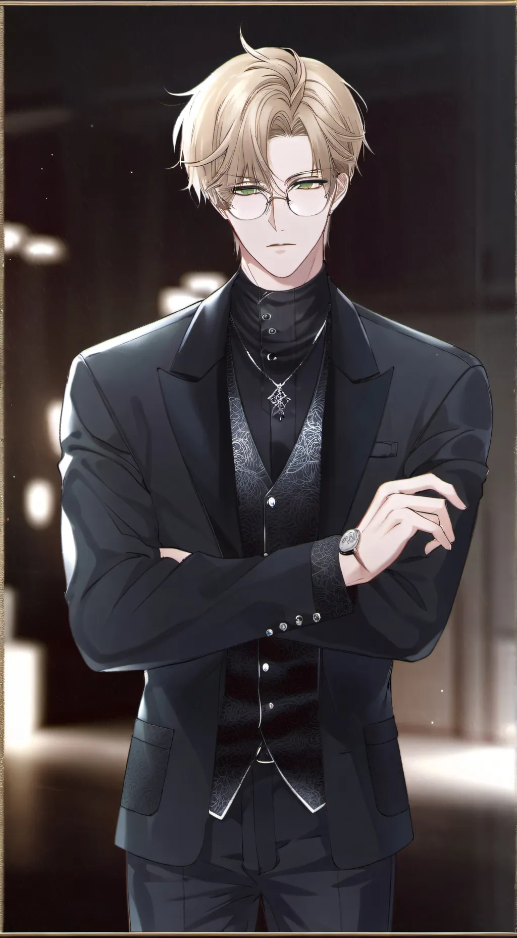 ai character: valentino background