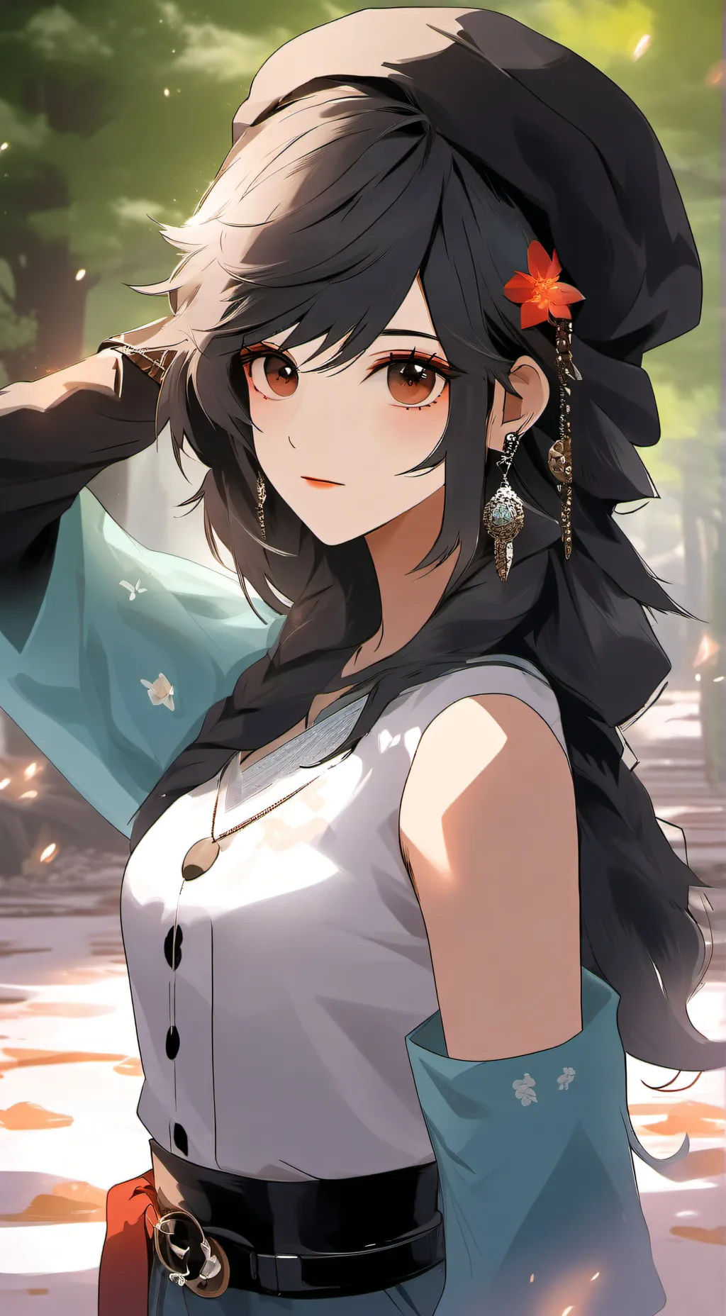 ai character: anita y lukas background