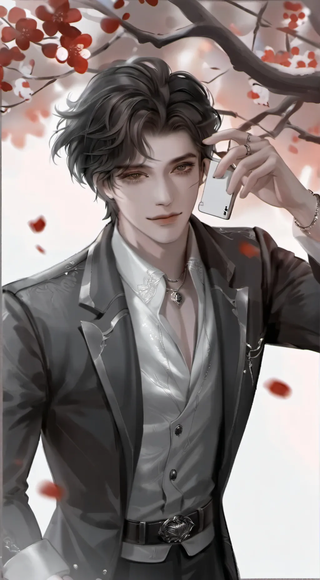 ai character: ♡ Levi♡ background