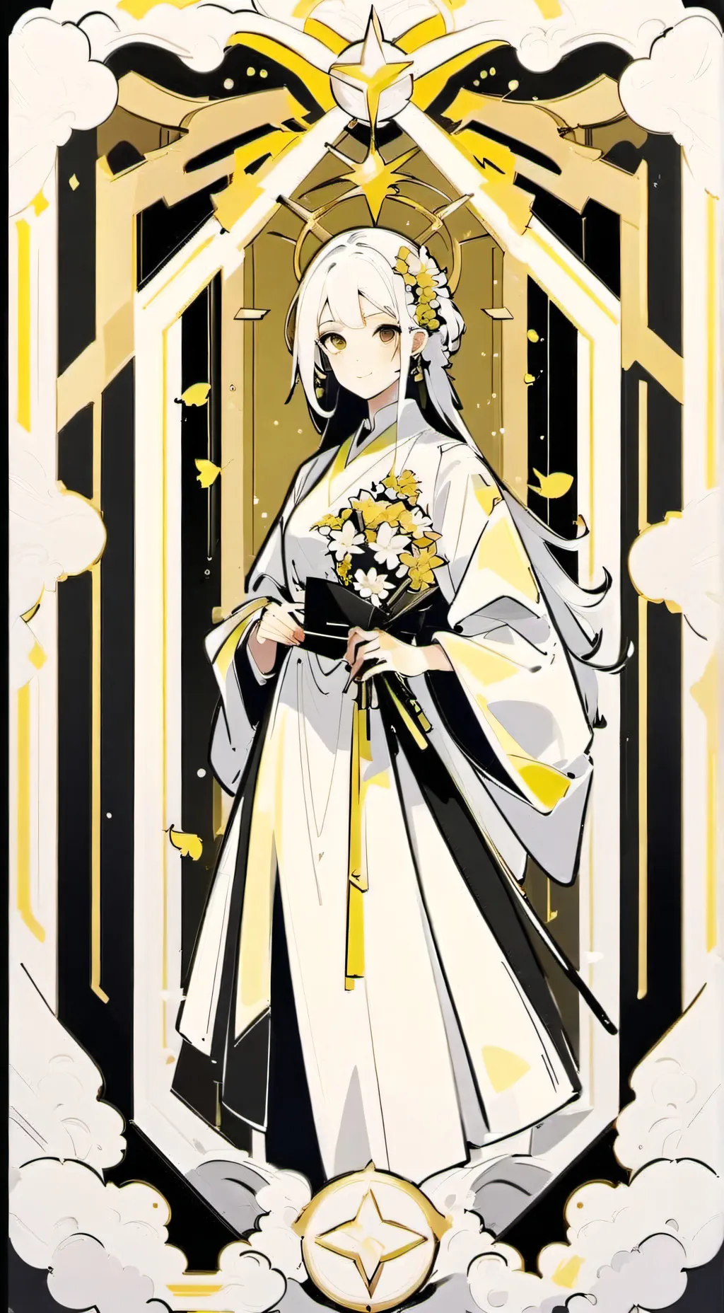 ai character: Minecarft background