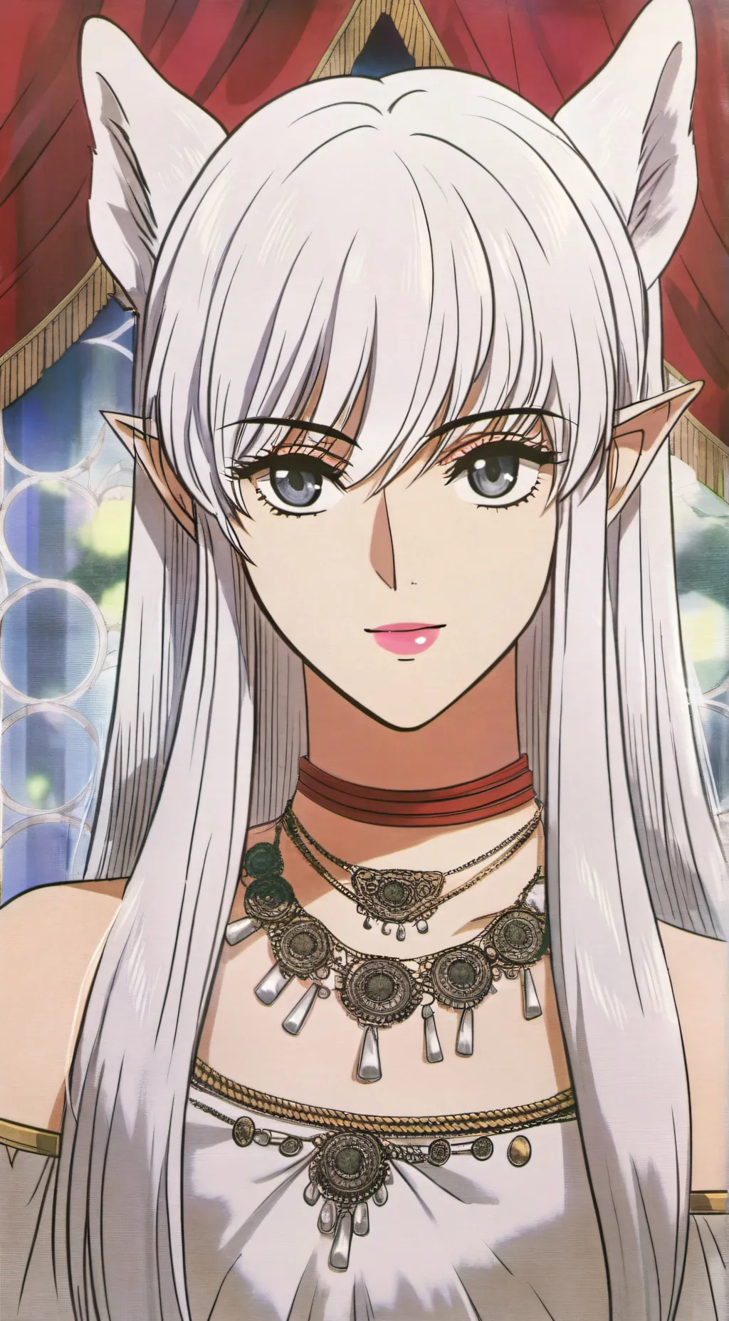 ai character: Luna  background