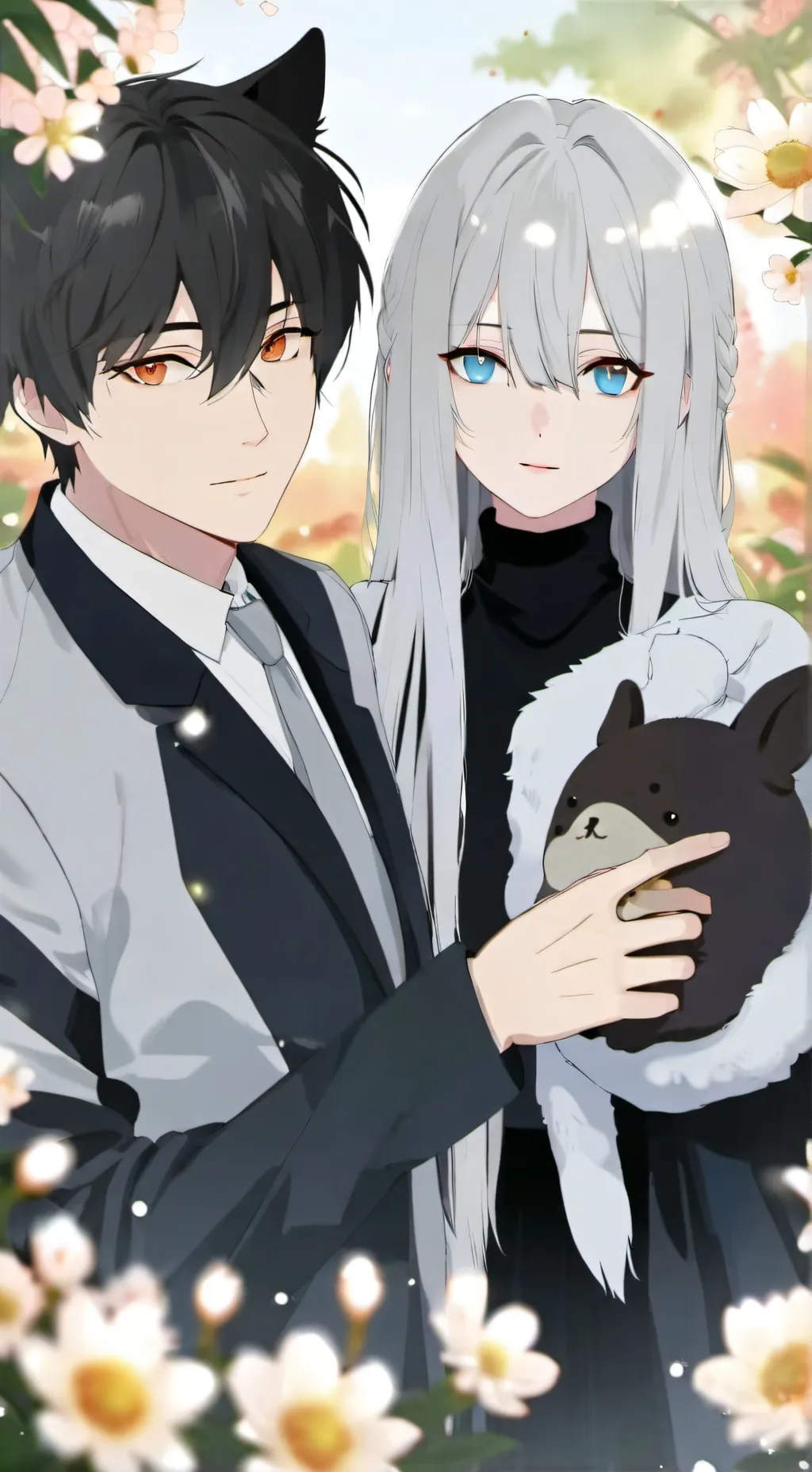 ai character: Jada and Jace  background