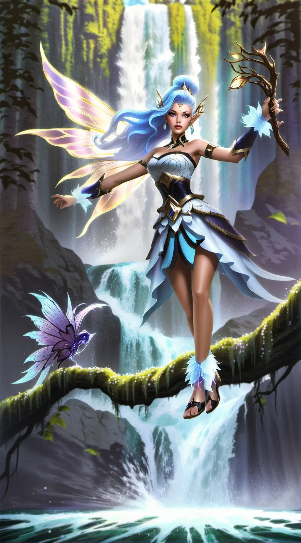 ai character: ^•Flora•^ background