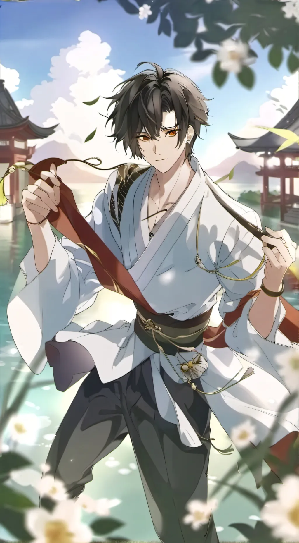 ai character: JJK world background