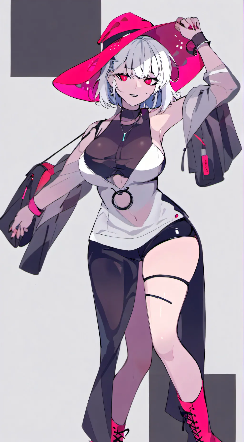 ai character: La guerrera de la  background