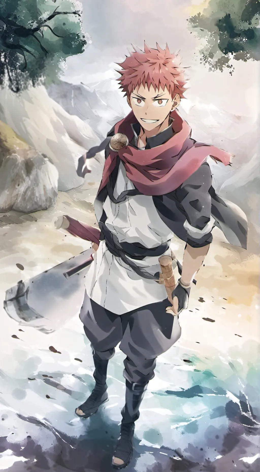 ai character: your Sukuna background